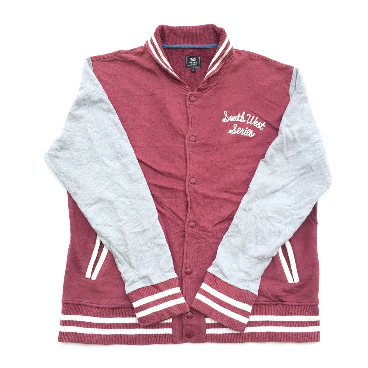 Japanese Brand Beams Heart South West Series Varsity Style Size US XL / EU 56 / 4 - 1 Thumbnail