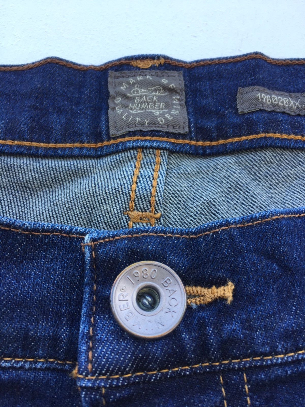 Japanese Brand Japanese Back Number Denim Pant Size US 36 / EU 52 - 4 Thumbnail