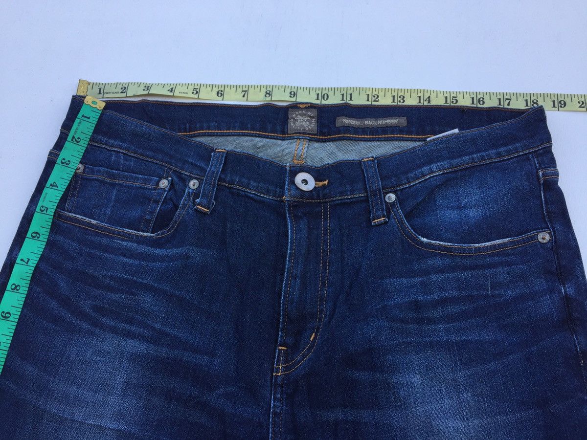 Japanese Brand Japanese Back Number Denim Pant Size US 36 / EU 52 - 2 Thumbnail