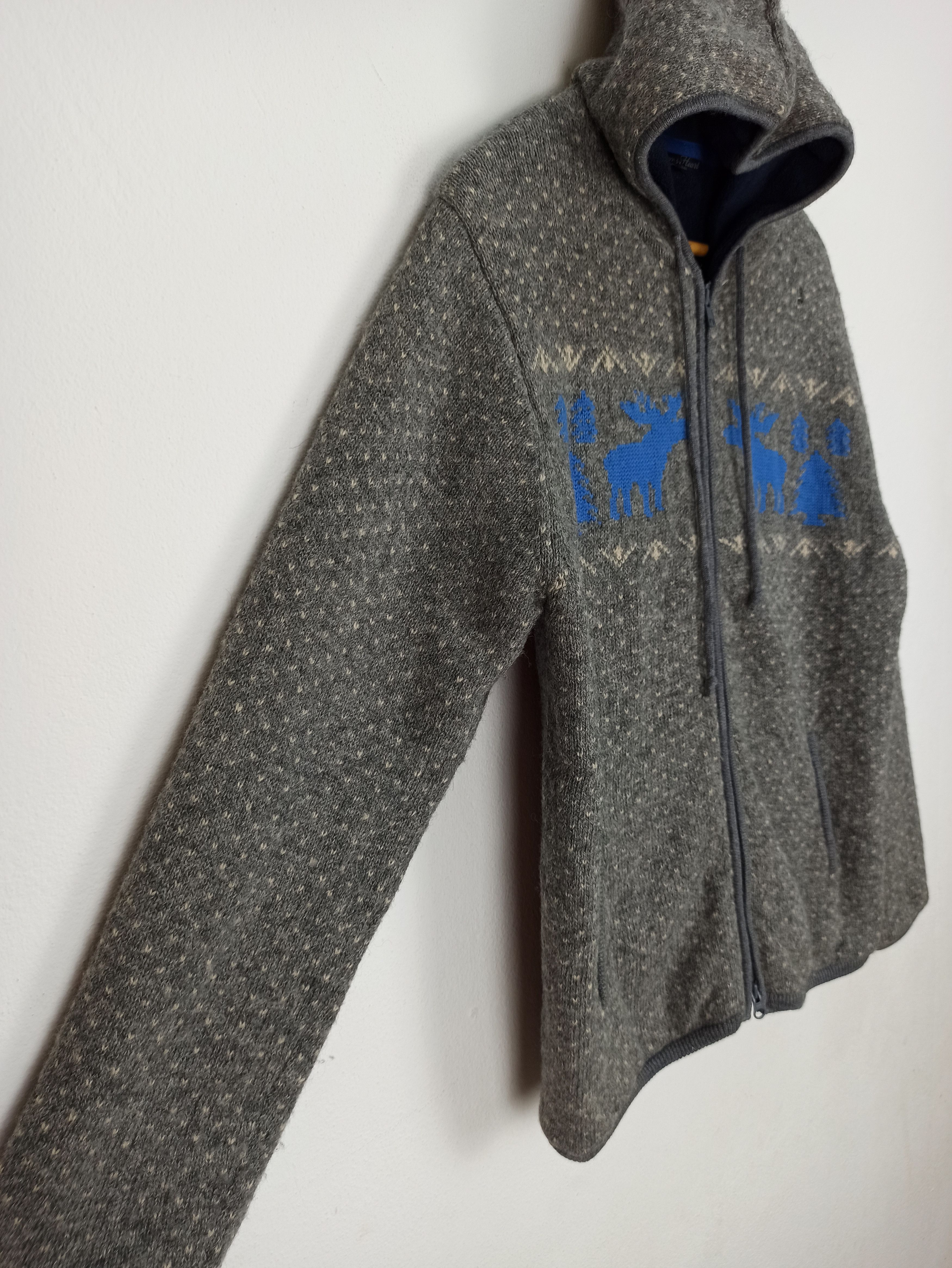 Beams Plus RARE Beams heart Wool Hoodie Sweater Size US L / EU 52-54 / 3 - 3 Thumbnail
