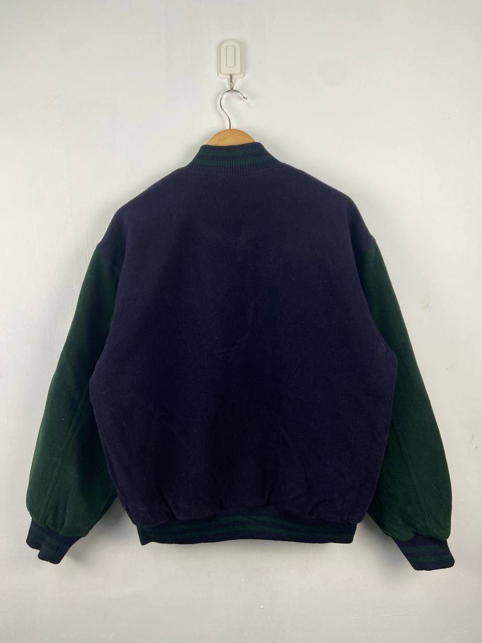 Vintage Vintage 90s E Land College Varsity Jacket Size US M / EU 48-50 / 2 - 2 Thumbnail