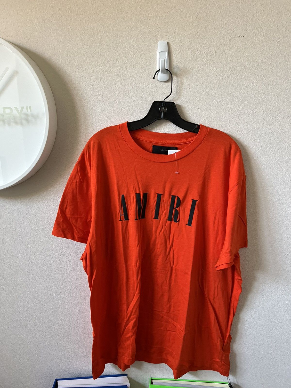 image of Amiri Core Logo T-Shirt Orange, Men's (Size XL)