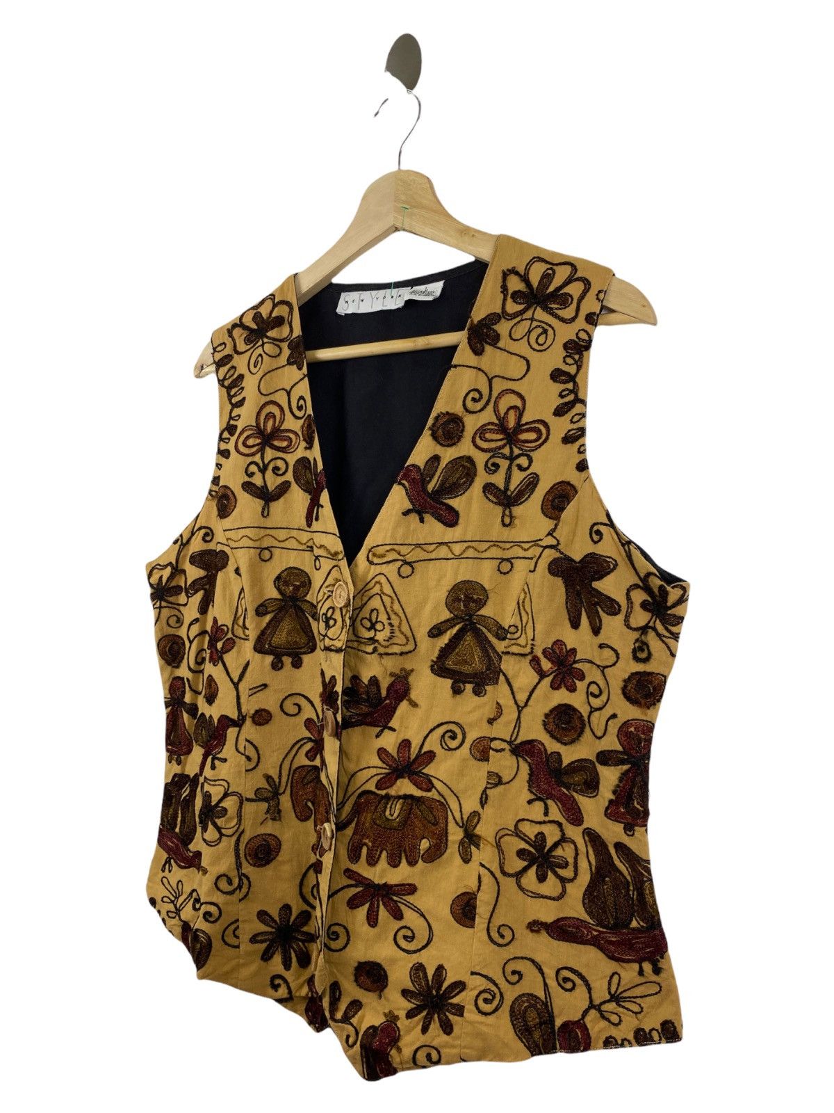 Other New York Style embroidery vest nice design Size US L / EU 52-54 / 3 - 4 Thumbnail