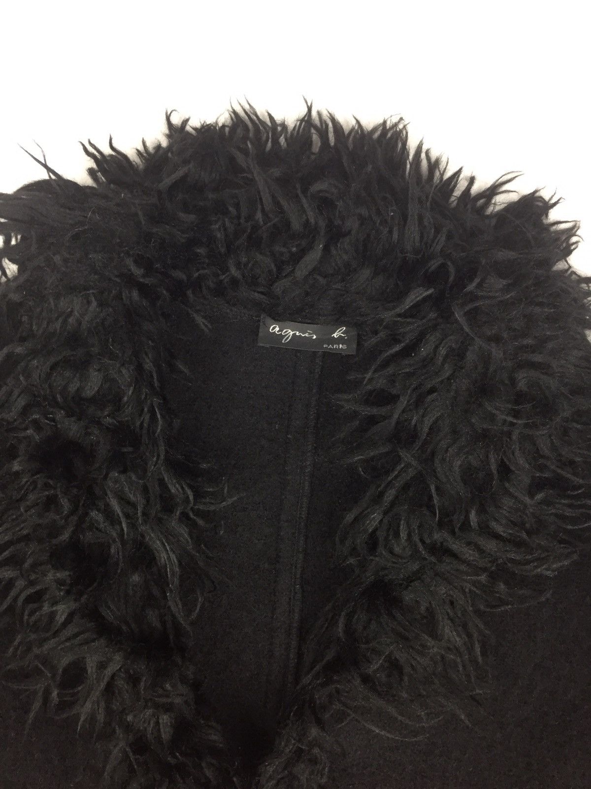 agnes b. LUXURY AGNES B. FURRY BUTTON LESS JACKET Size S / US 4 / IT 40 - 6 Thumbnail