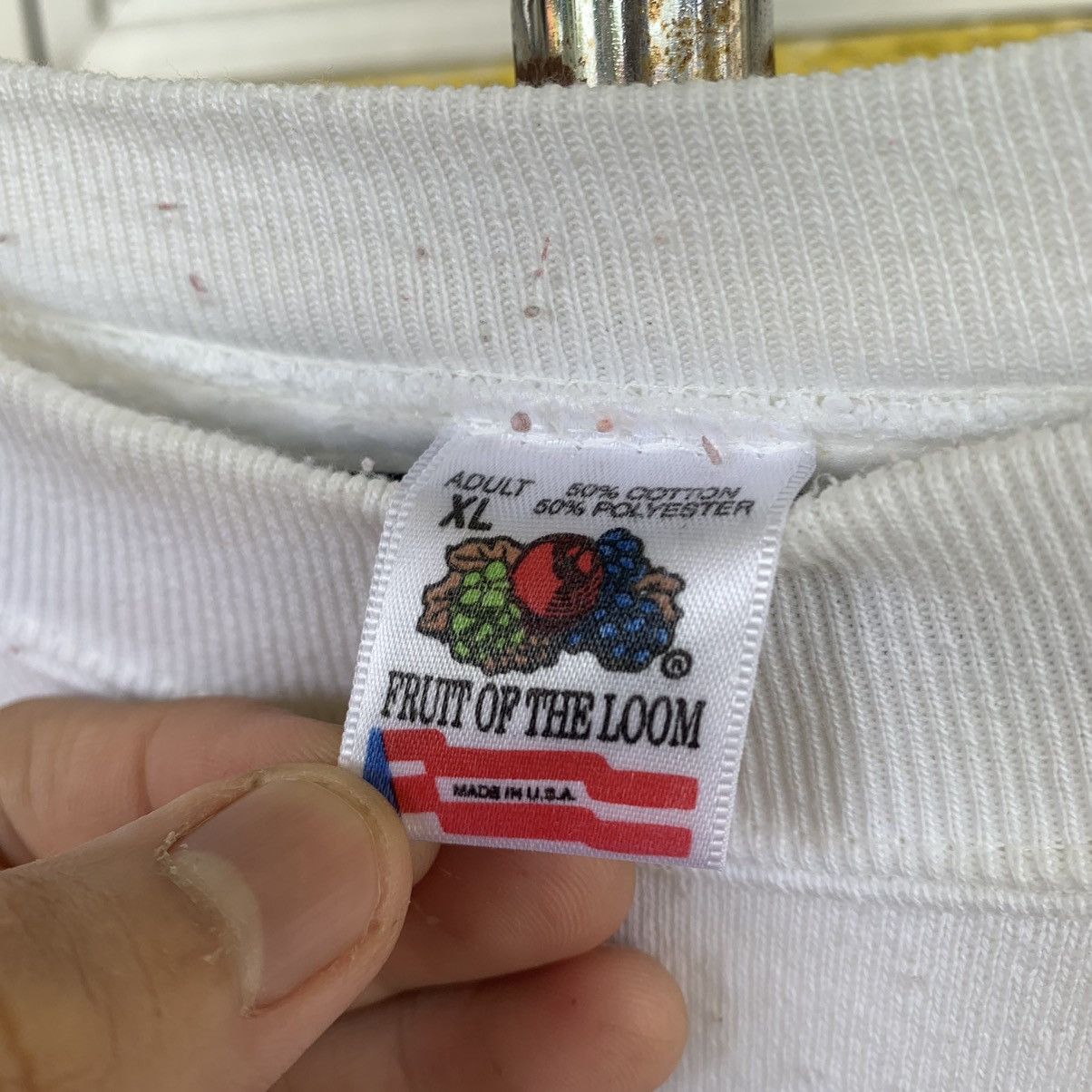 Fruit Of The Loom Chicago cubs vs florida marlins sweatshirt vintage MLB 90s Size US XL / EU 56 / 4 - 5 Thumbnail