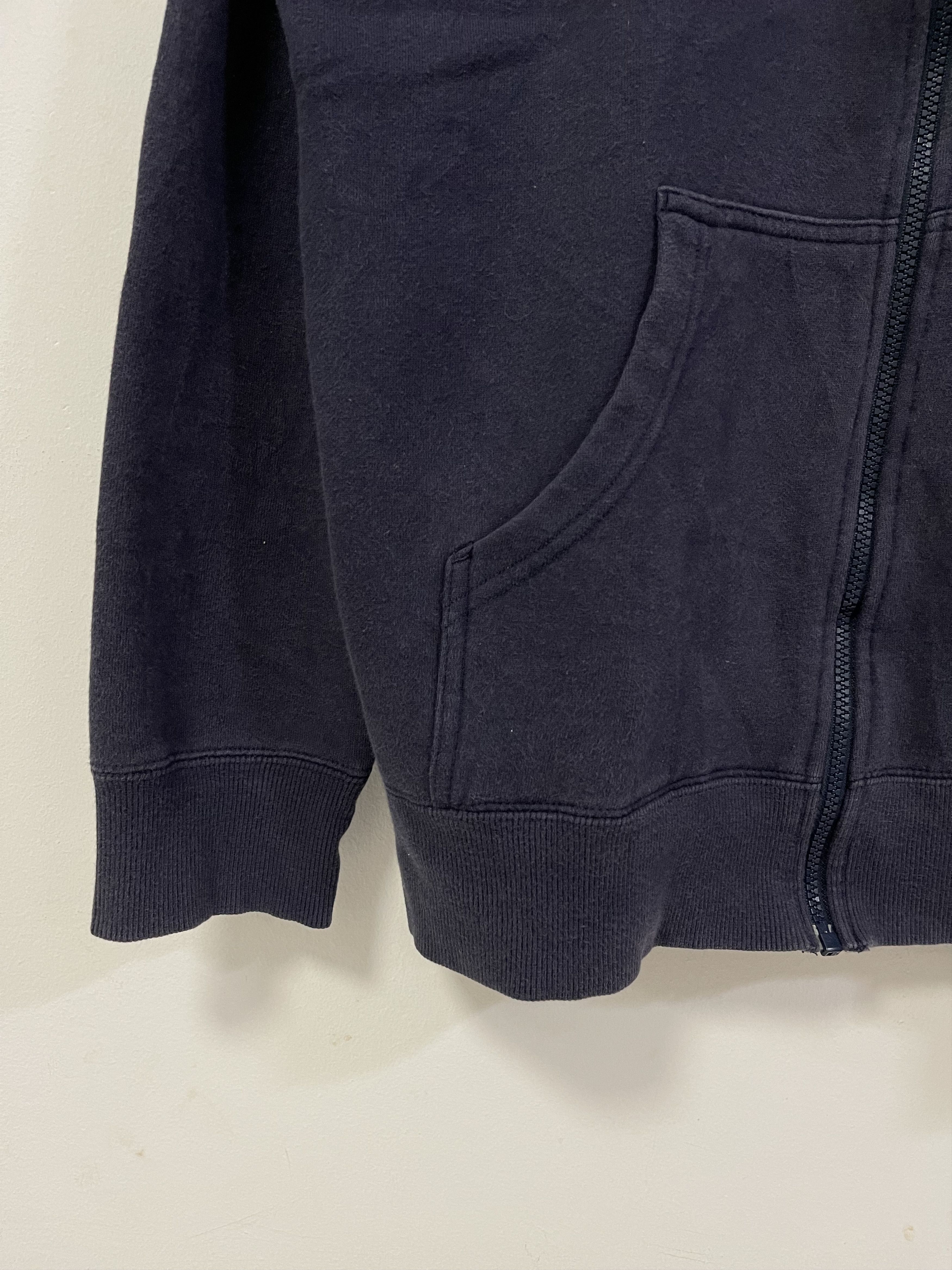 The North Face Vintage The North Face Embroidery Spellout Zip Up Hoodie Size L / US 10 / IT 46 - 8 Thumbnail