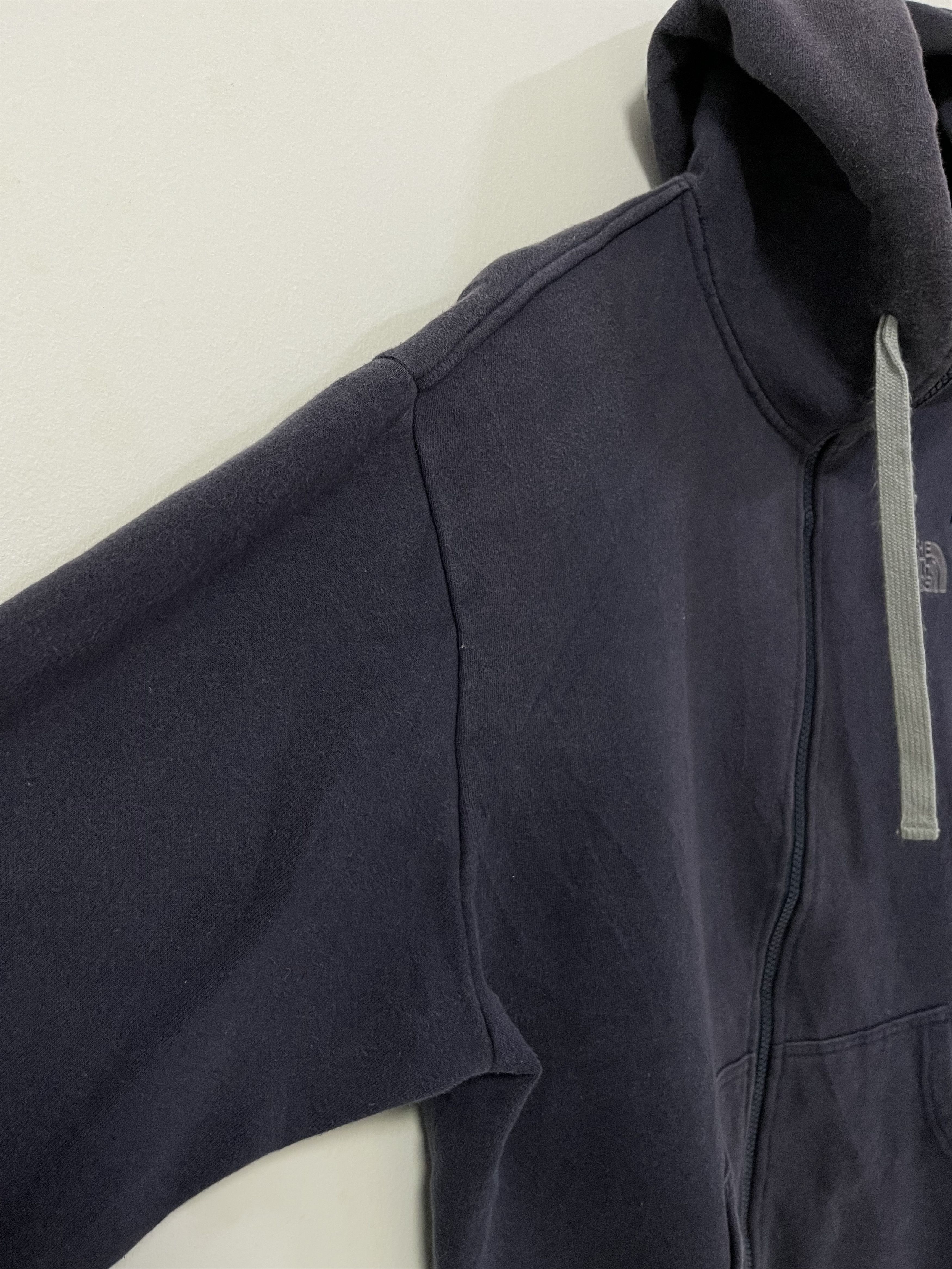 The North Face Vintage The North Face Embroidery Spellout Zip Up Hoodie Size L / US 10 / IT 46 - 5 Thumbnail
