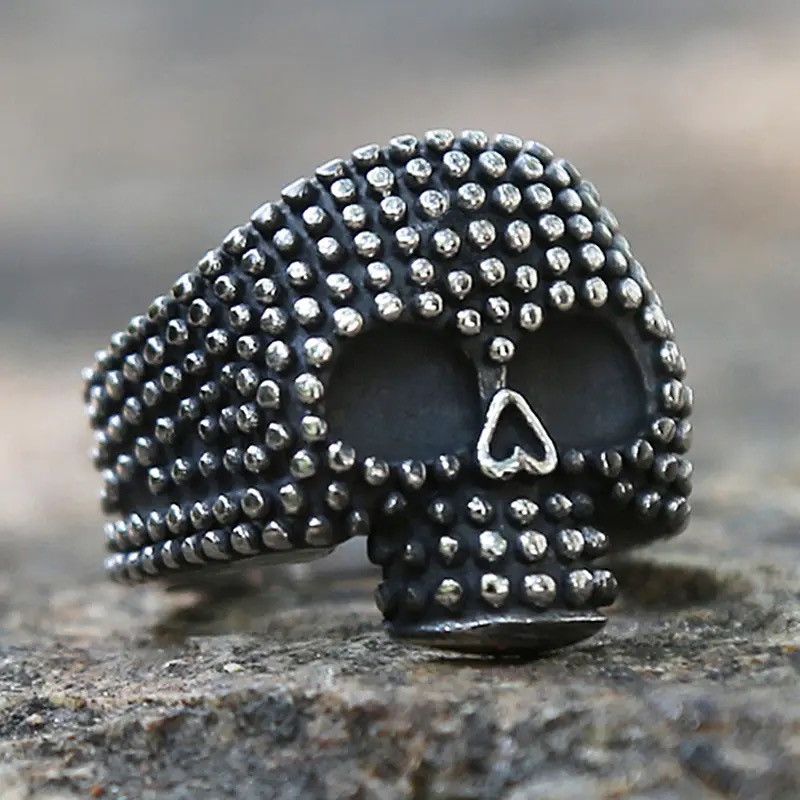 Jewelry Black Bump Skull Ring | Grailed