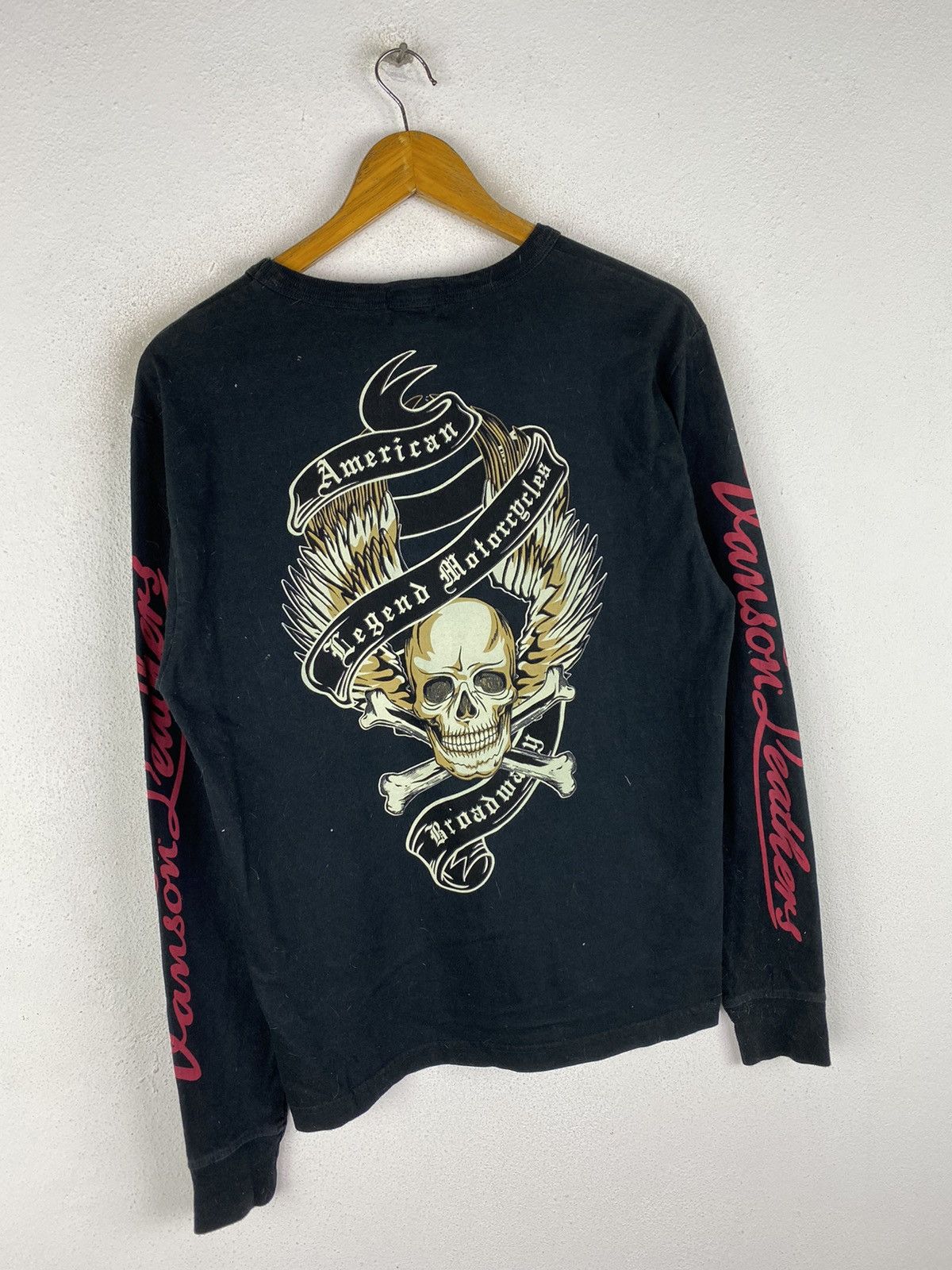 Vanson Leathers × Vintage VANSON LEATHER AMERICAN LEGENDS MOTORCYCLE SHIRTS Size US M / EU 48-50 / 2 - 3 Thumbnail