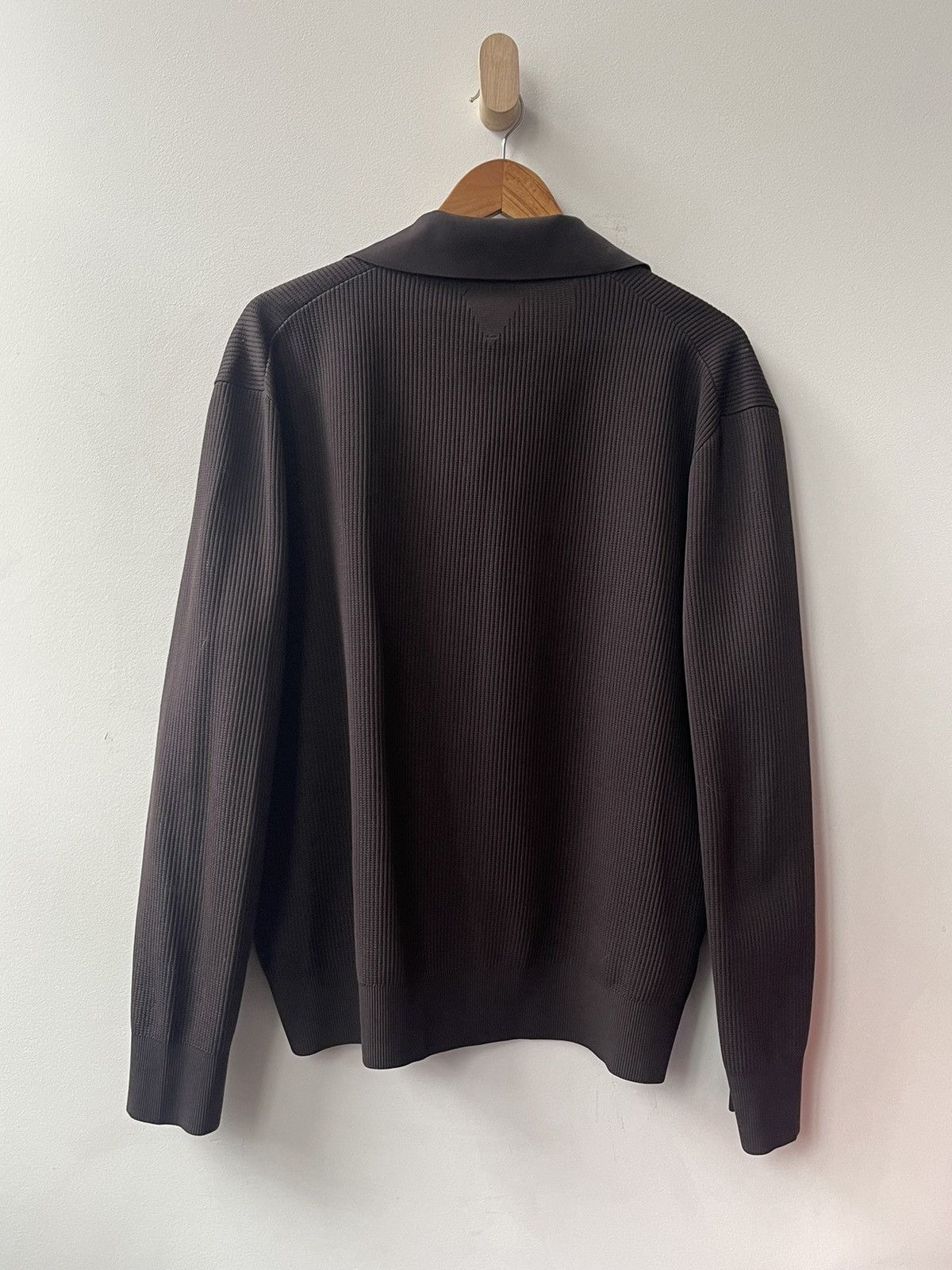 Bottega Veneta Bottega Veneta Chocolate Brown Double Pique Technical Size US L / EU 52-54 / 3 - 4 Thumbnail