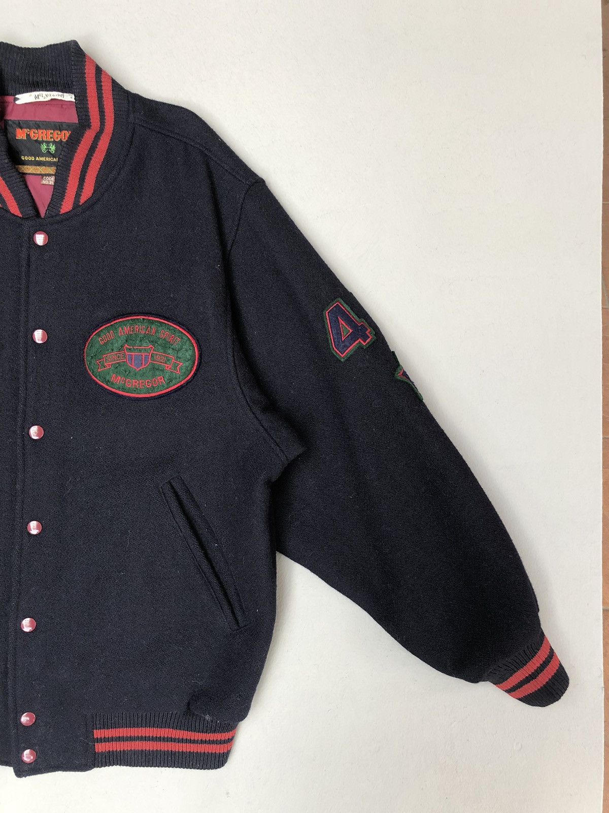 McGregor Mcgregor Take The Field Varsity Jacket Size US L / EU 52-54 / 3 - 3 Thumbnail