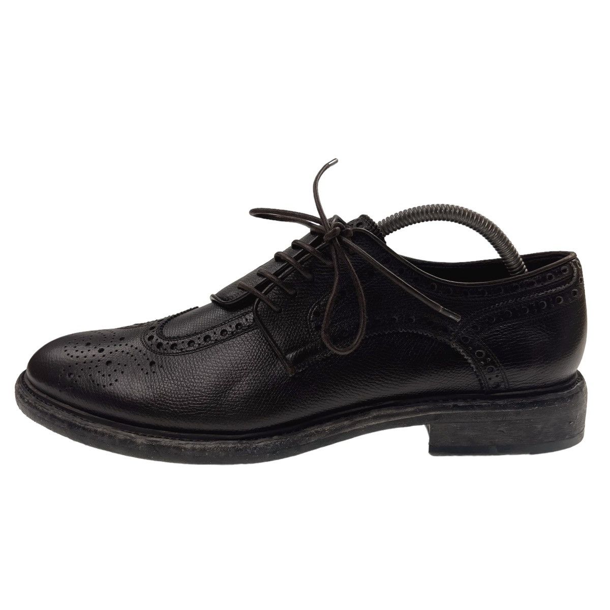 Burberry Burberry Rayford Asymmetrical Brown Leather Brogues Size US 10.5 / EU 43-44 - 2 Thumbnail