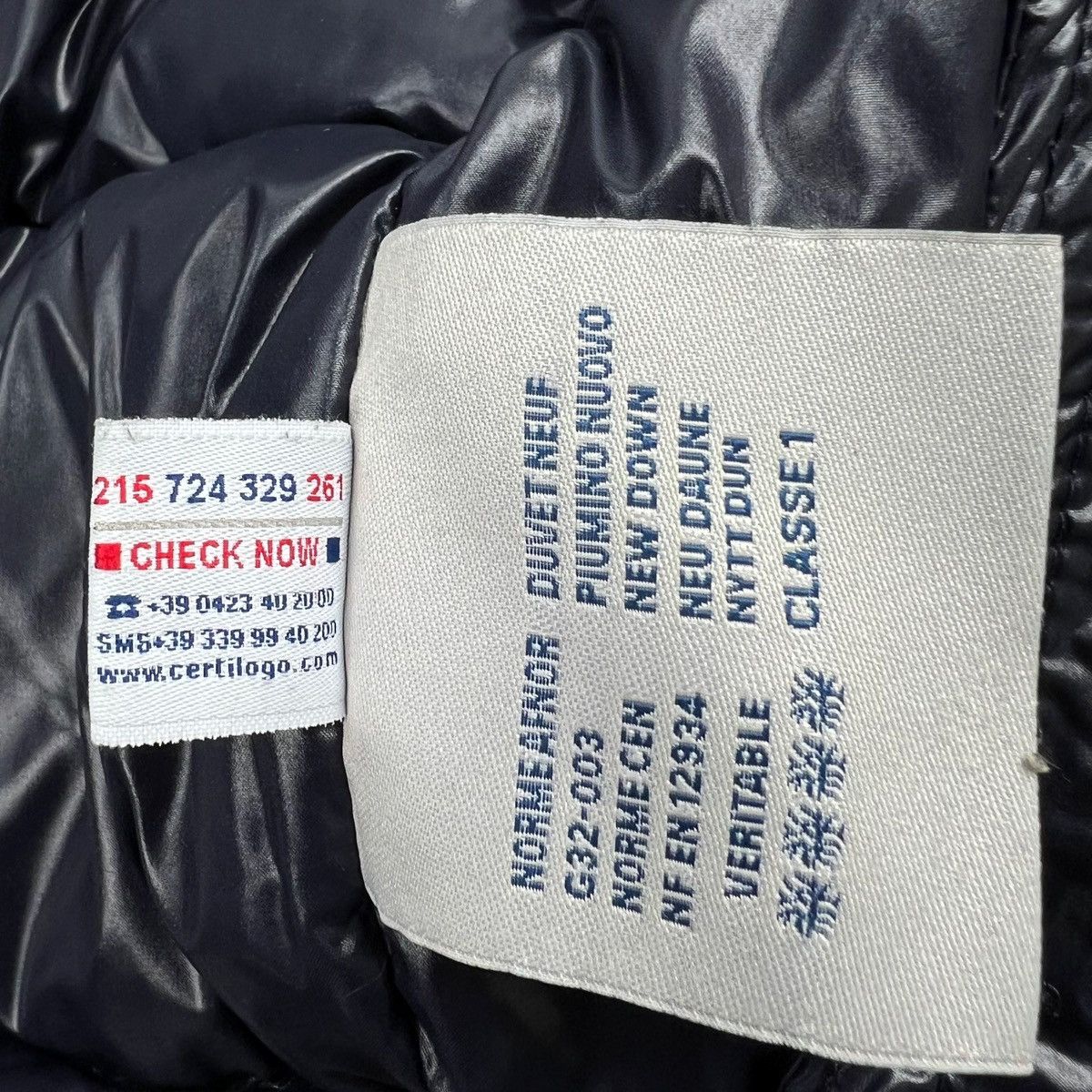 Moncler Moncler Navy Chevalier Puffer Jacket Size US L / EU 52-54 / 3 - 8 Thumbnail
