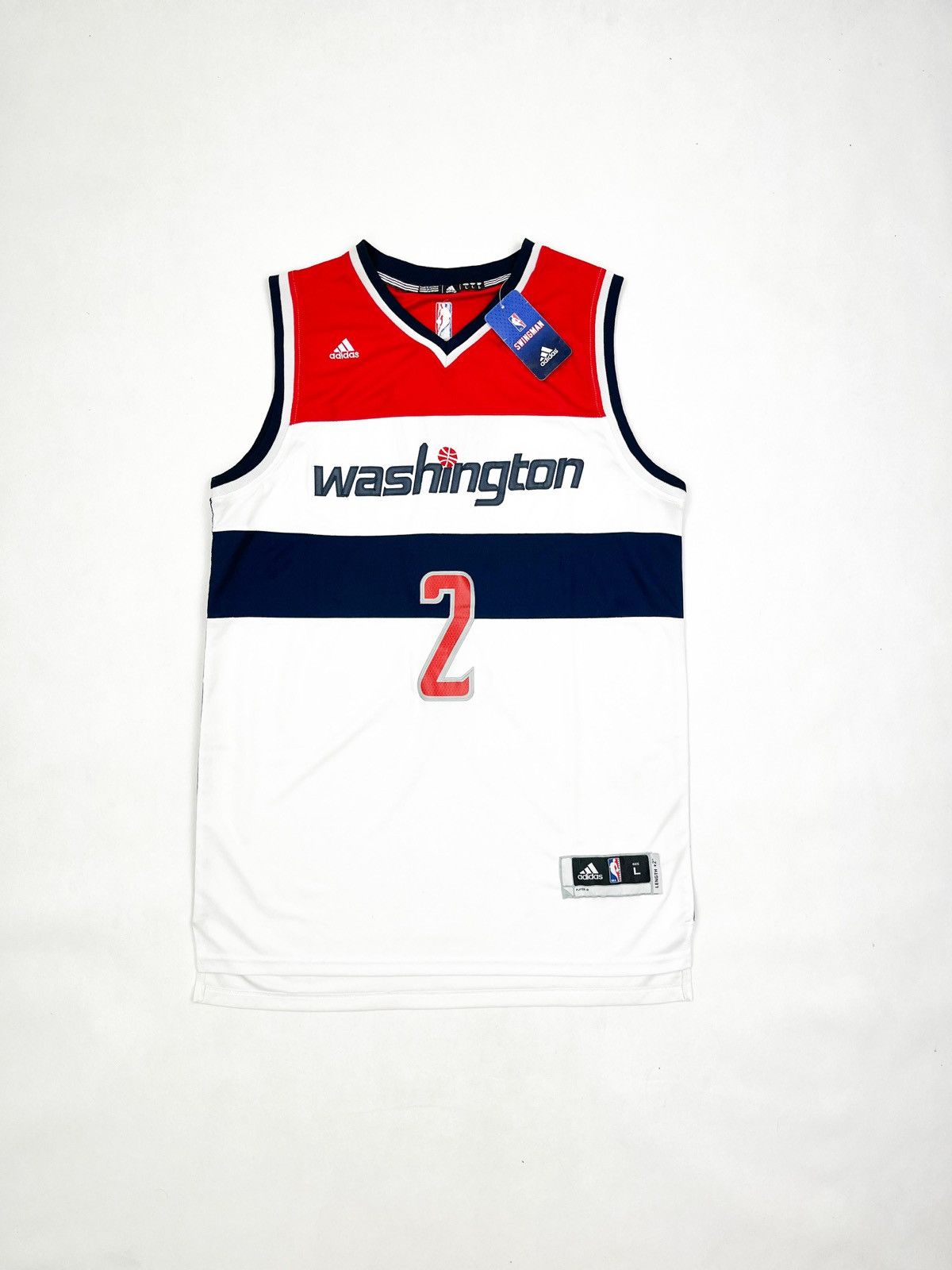 Adidas × NBA NBA adidas washington wall 2 Jersey Size US L / EU 52-54 / 3 - 1 Thumbnail