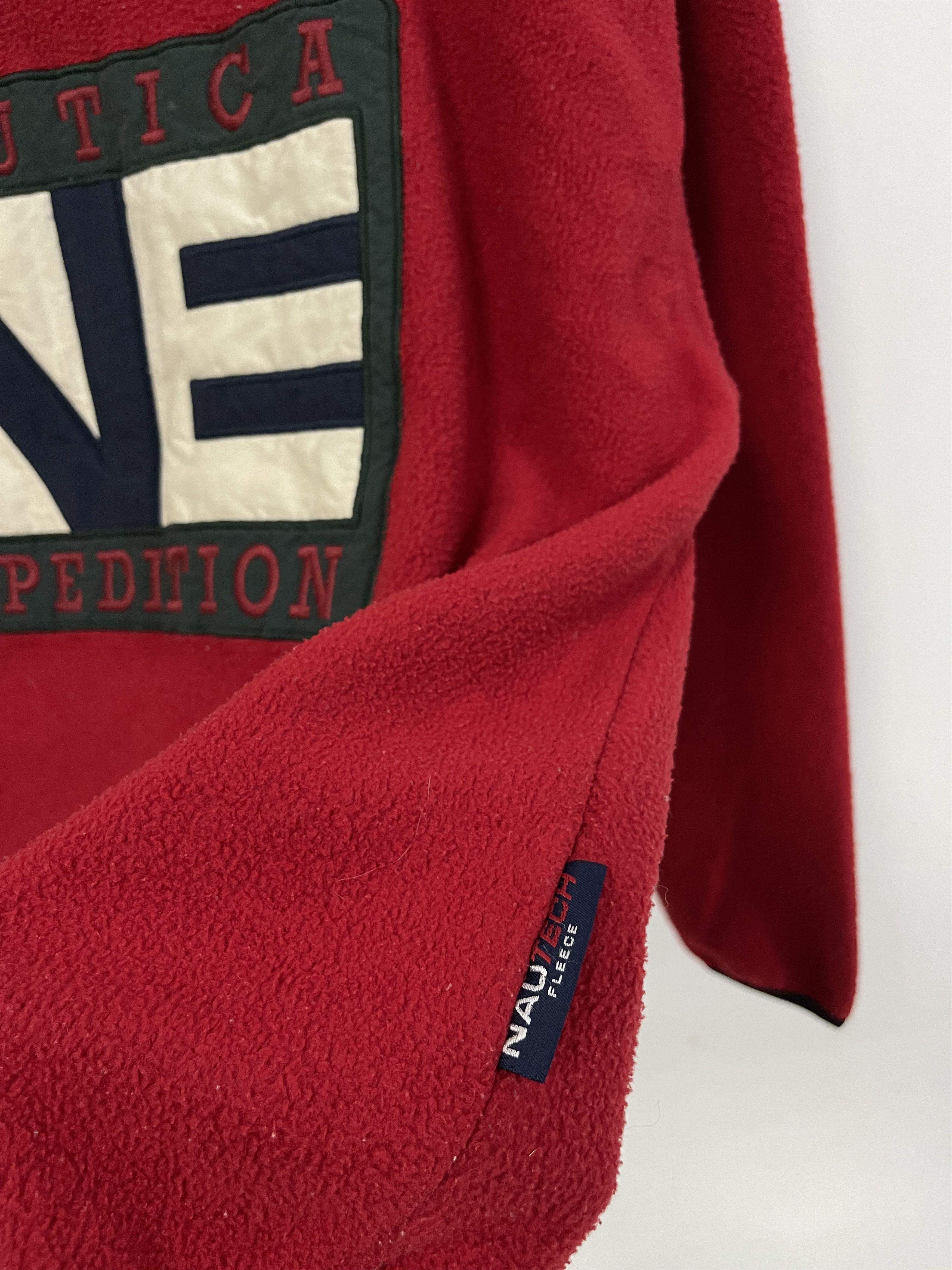 Nautica Vintage Fleece Nautica Expedition Embroidery Sweatshirt Size US M / EU 48-50 / 2 - 9 Thumbnail