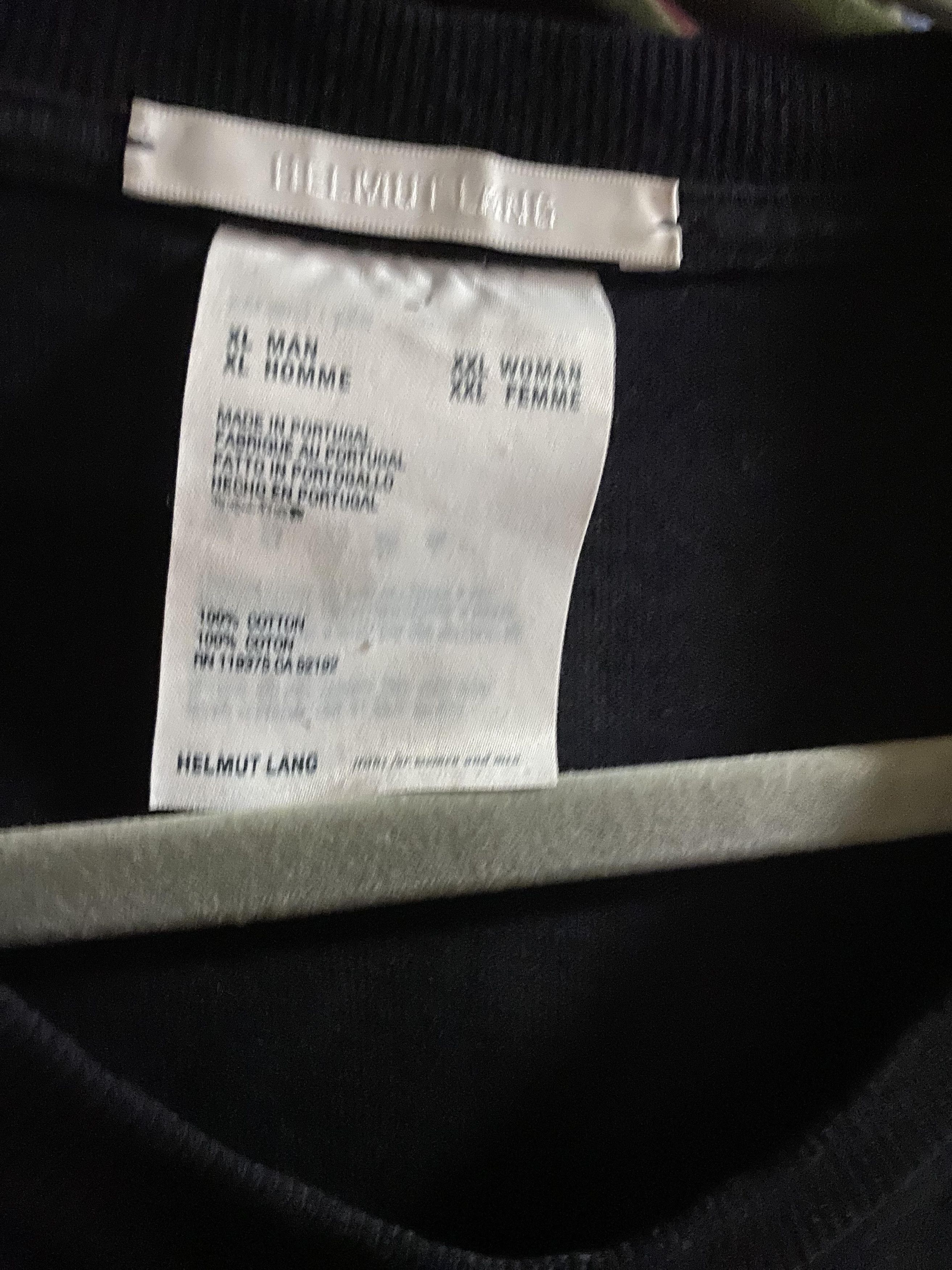 Helmut Lang Helmut Lang 'In Lang We Trust' T-shirt Size US XL / EU 56 / 4 - 3 Thumbnail