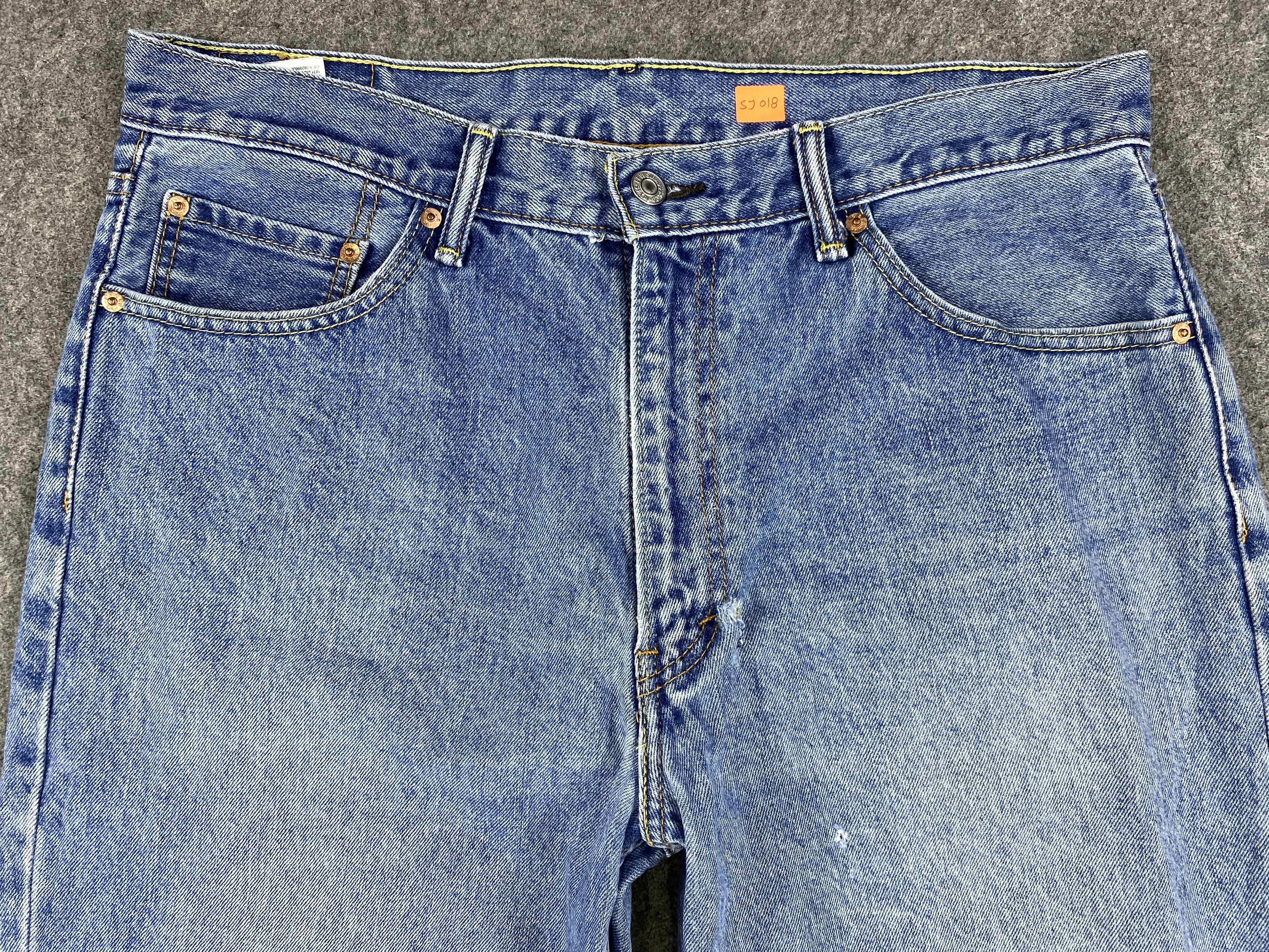 Levi's Blue Vintage Levi's 550 Jeans 36x29.5 Denim -SJ018 Size US 36 / EU 52 - 3 Thumbnail