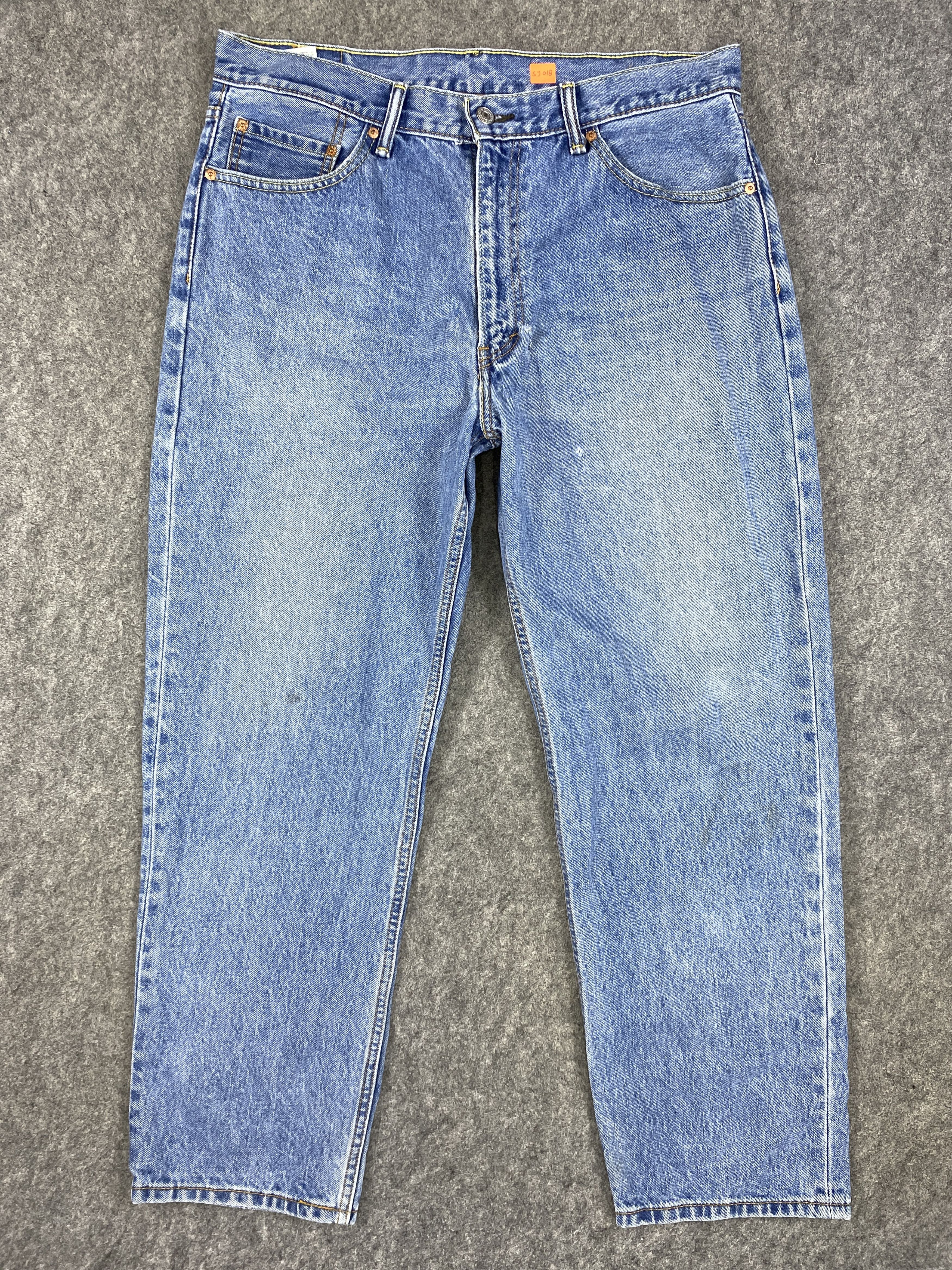 Levi's Blue Vintage Levi's 550 Jeans 36x29.5 Denim -SJ018 Size US 36 / EU 52 - 1 Thumbnail