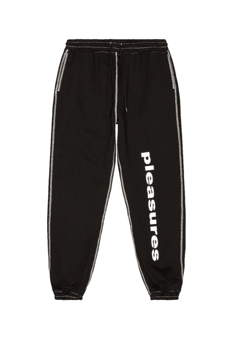 image of Pleasures Collapse Sweatpant M in Black, Men's (Size 32)