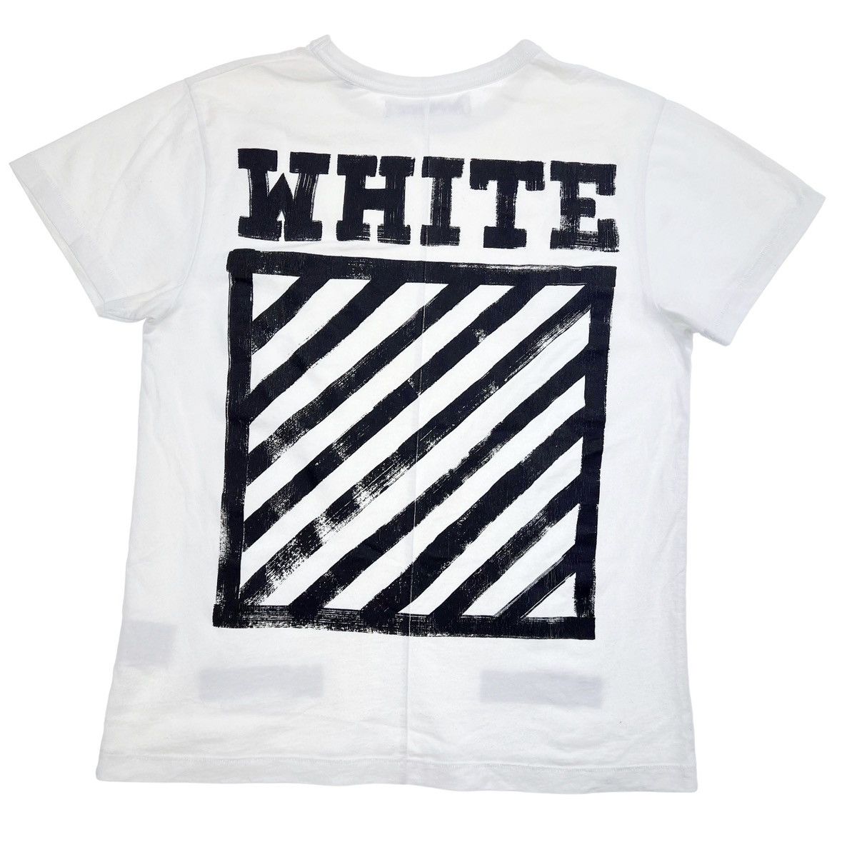 Off-White Off-White Brush Diagonal T Shirt Size US XS / EU 42 / 0 - 3 Thumbnail