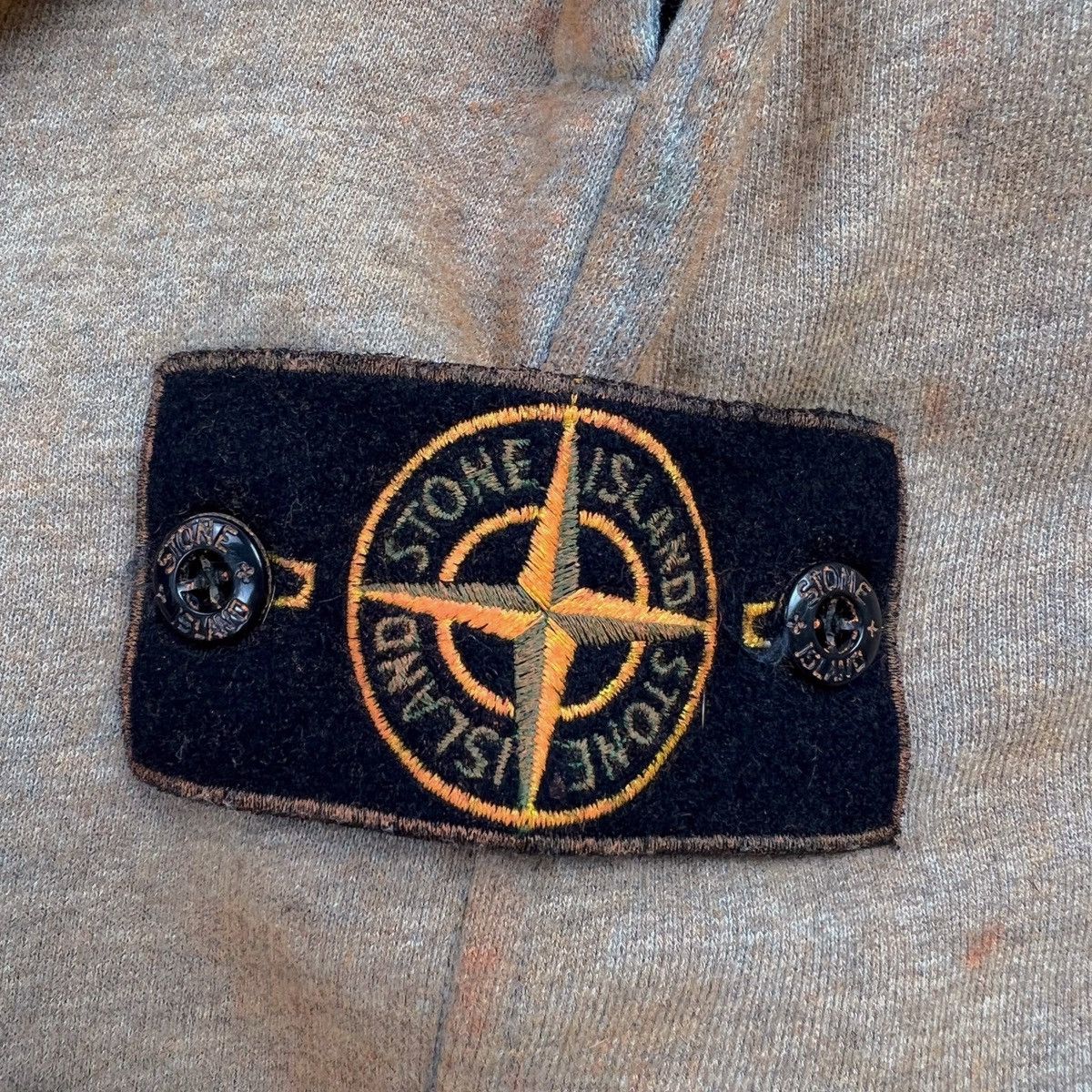 Stone Island Stone Island Orange Dust Treatment Sweatpants Size US 32 / EU 48 - 3 Thumbnail