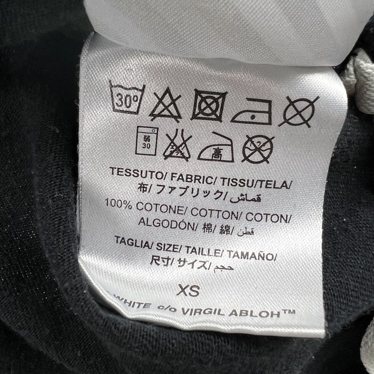 Off-White Off-White Embroidered Logo Long Sleeve T Shirt Size US XS / EU 42 / 0 - 3 Thumbnail