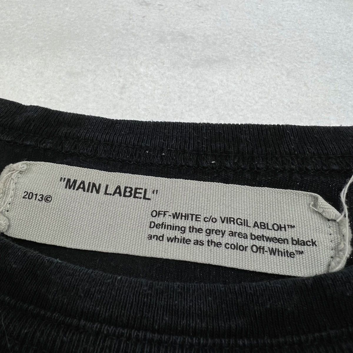 Off-White Off-White Embroidered Logo Long Sleeve T Shirt Size US XS / EU 42 / 0 - 4 Thumbnail