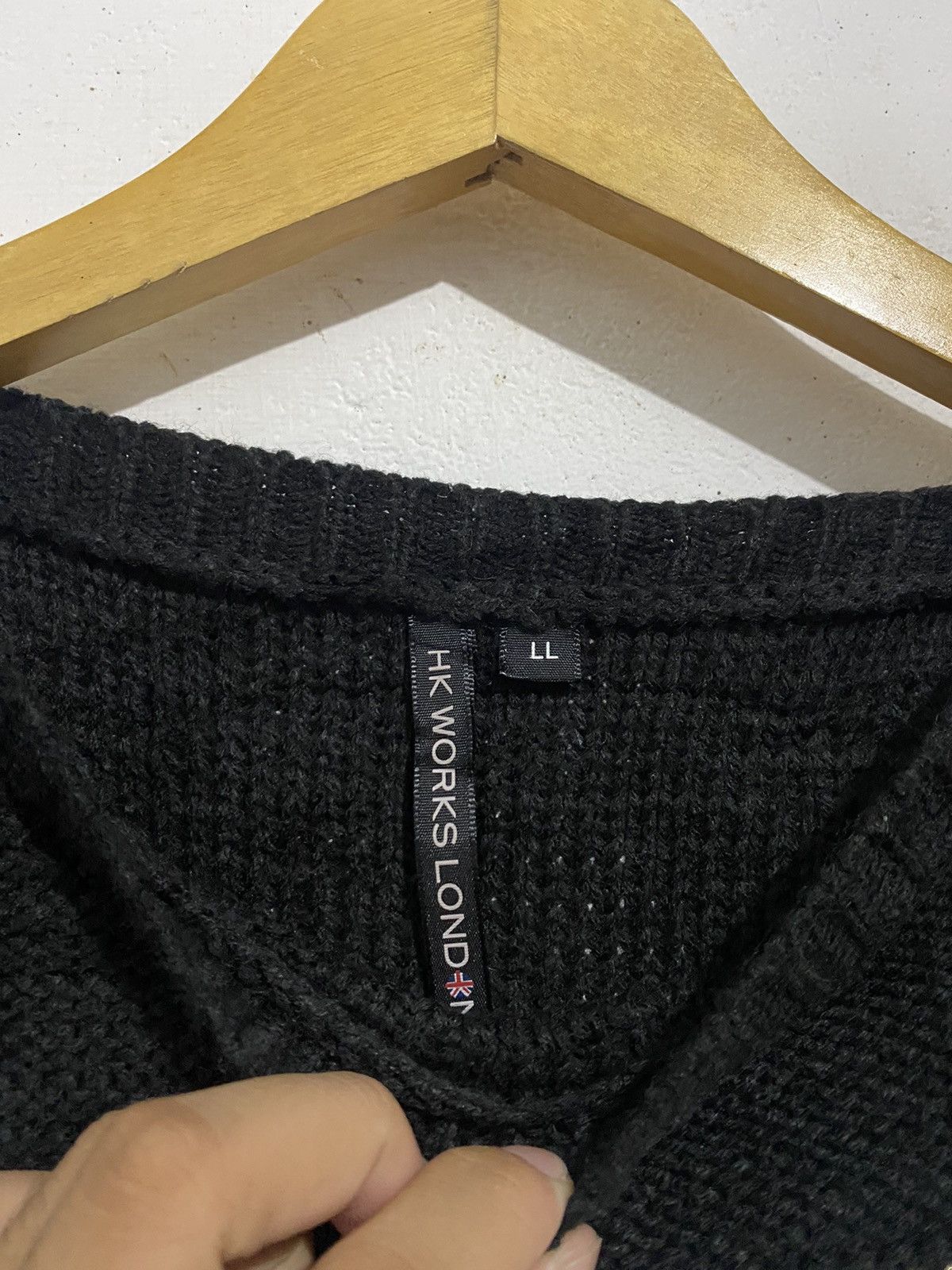 If Six Was Nine 💸BINDINGOFFER💸Japanese Stripe Knitwear Fluzzy Mohair Grunge Size US L / EU 52-54 / 3 - 4 Thumbnail