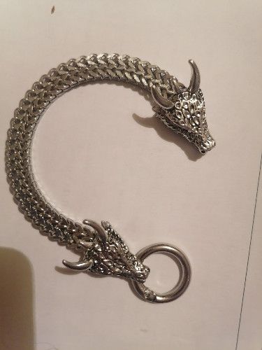Jewelry Two-Headed Dragon Bracelet Size ONE SIZE - 2 Thumbnail