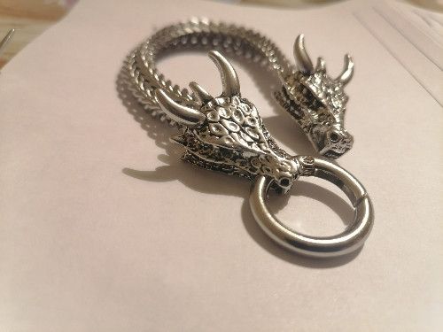 Jewelry Two-Headed Dragon Bracelet Size ONE SIZE - 4 Thumbnail