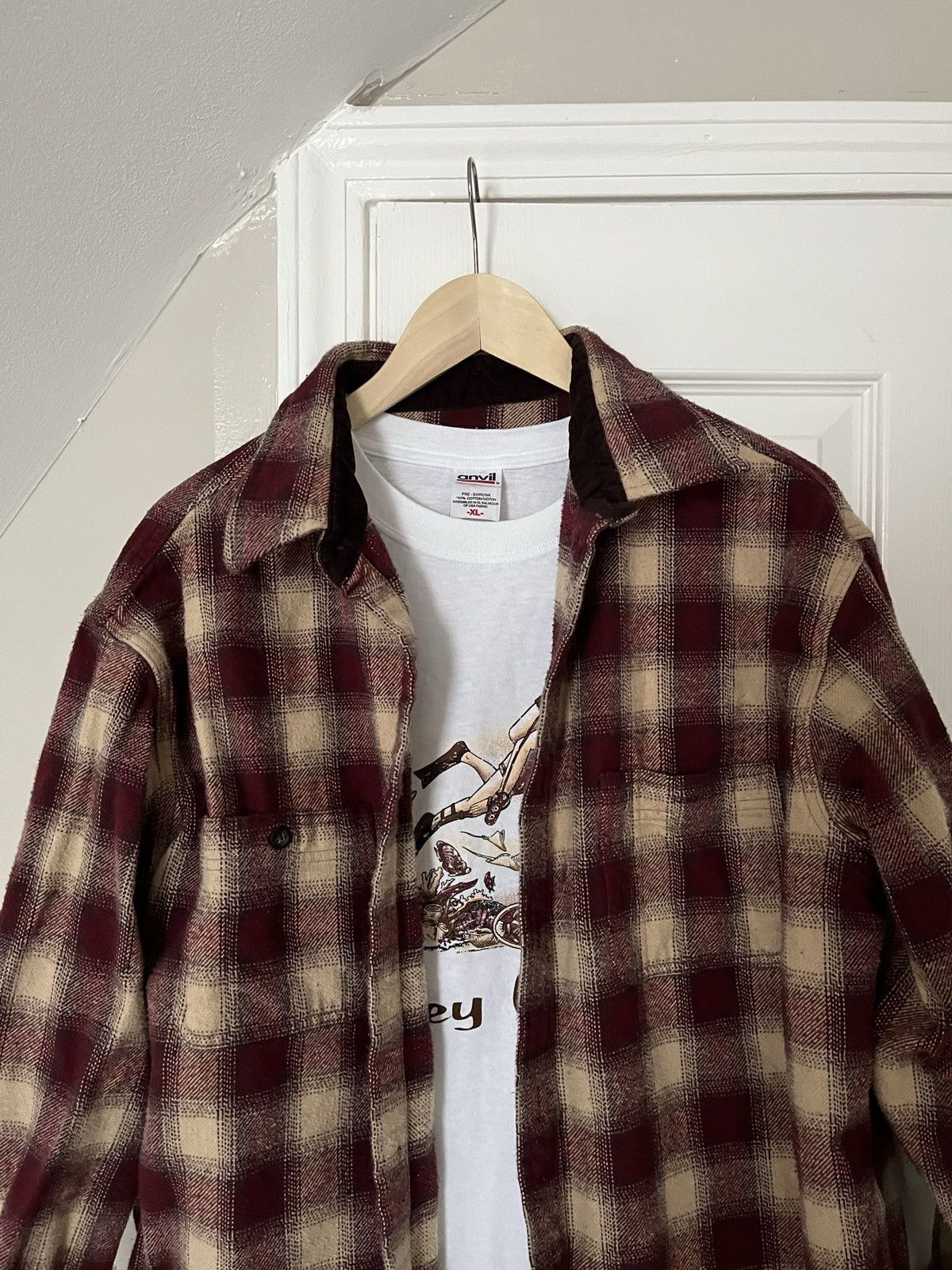 Vintage Vintage St. John’s Bay Flannel Shirt Size US XL / EU 56 / 4 - 5 Thumbnail