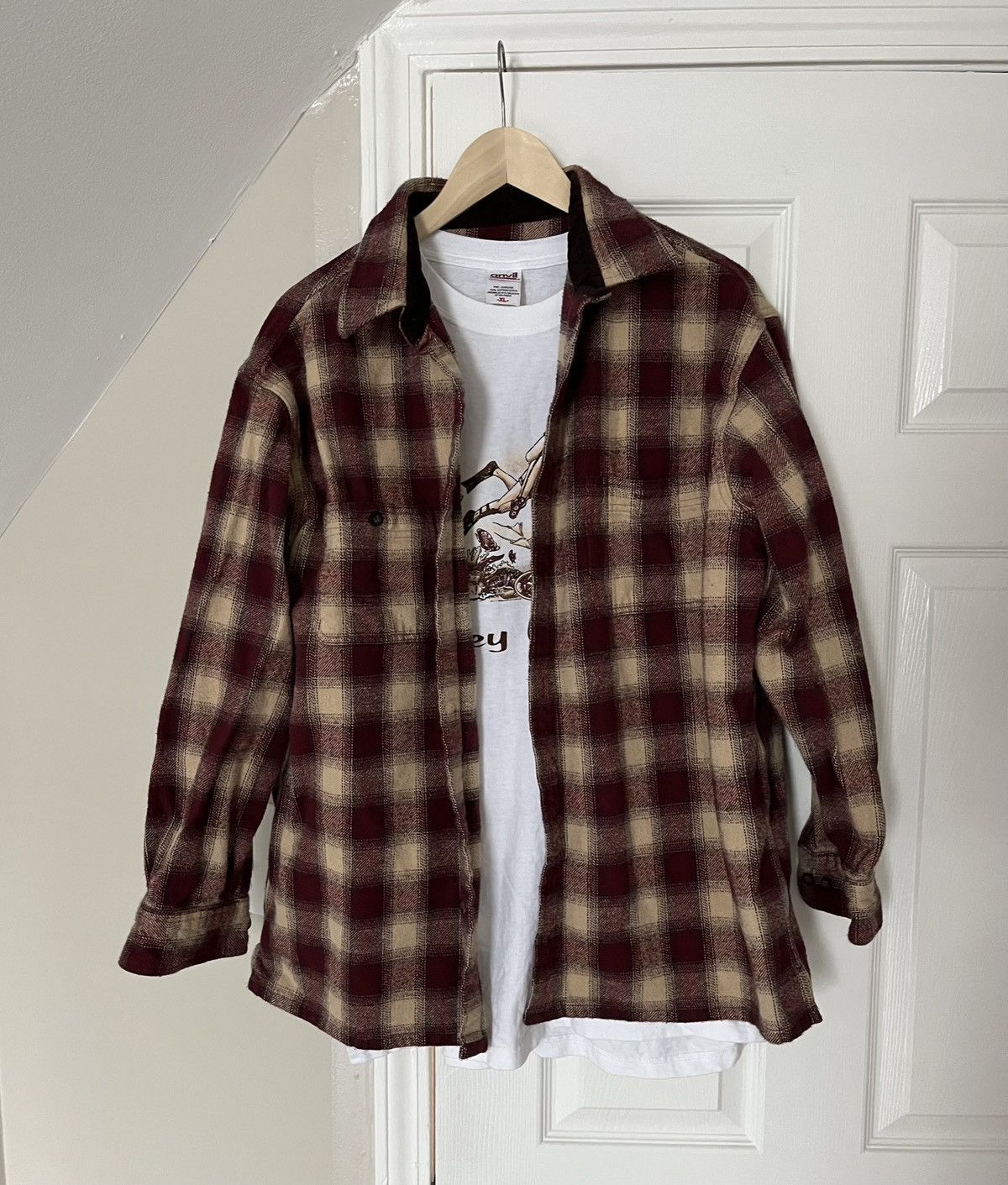 Vintage Vintage St. John’s Bay Flannel Shirt Size US XL / EU 56 / 4 - 1 Thumbnail