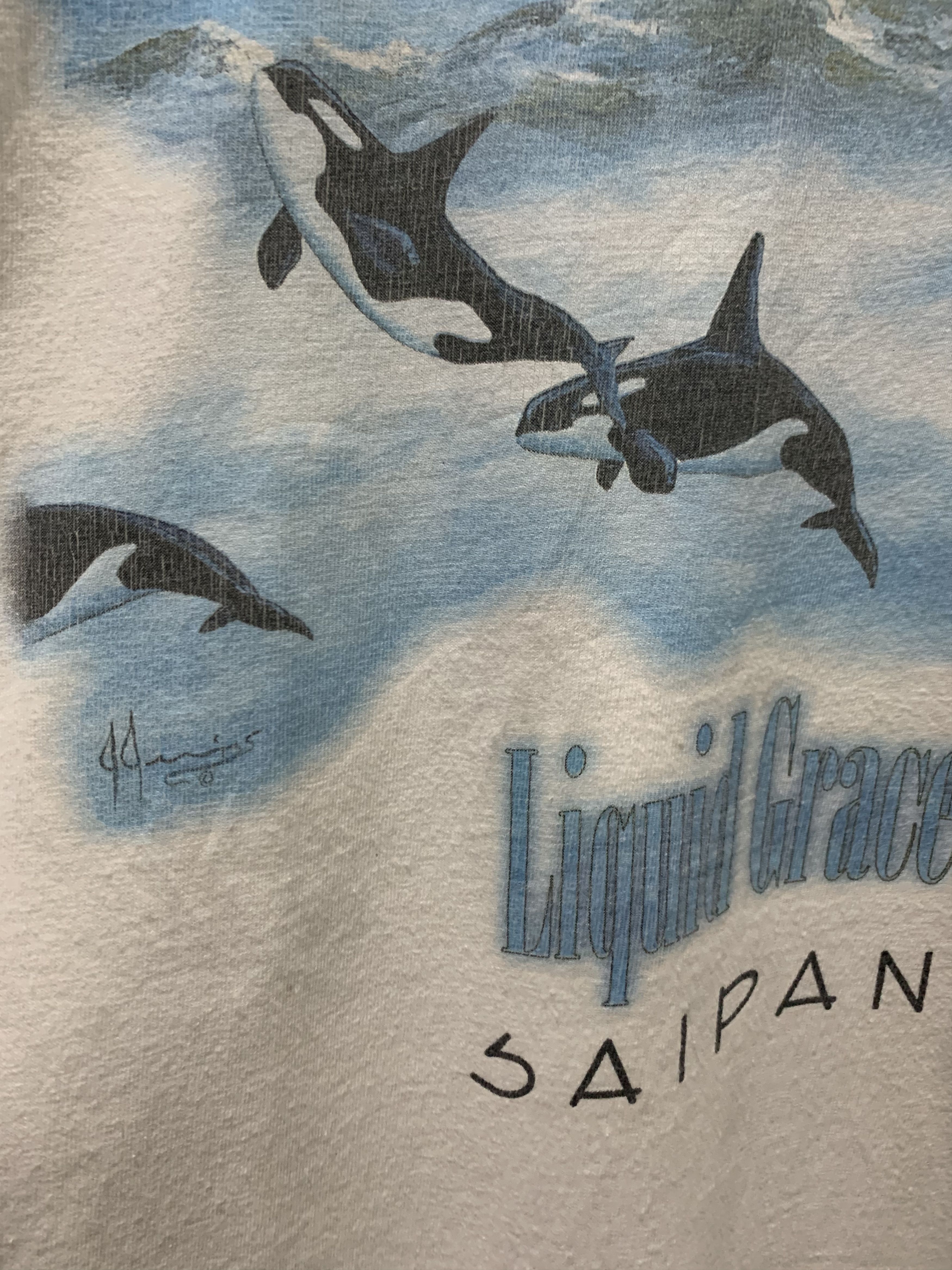 Other Liquid Grace Saipan Vintage Shirt Size US L / EU 52-54 / 3 - 2 Thumbnail