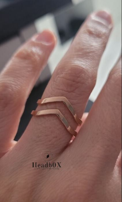 Jewelry Stainless Steel Wave Ring Size ONE SIZE - 3 Thumbnail