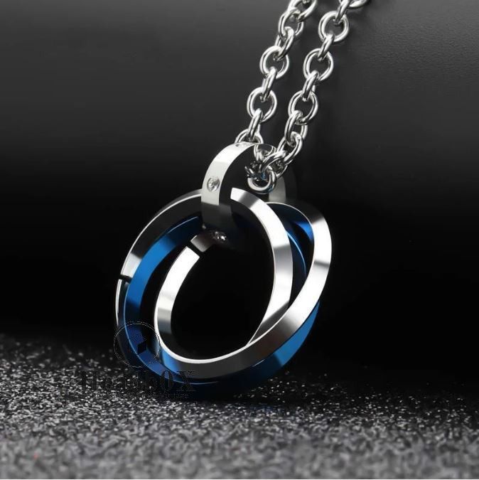 Jewelry Simple Round Stainless Steel Necklace Size ONE SIZE - 4 Thumbnail