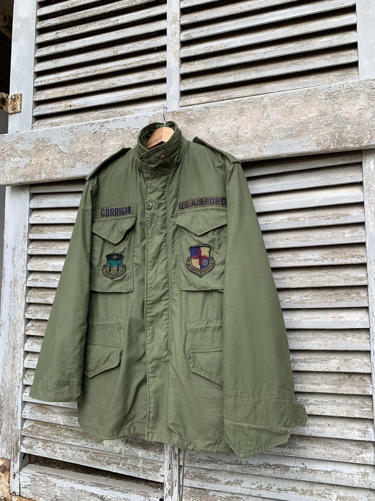 Vintage 🪖Vintage 80s USAF EXTREME COLD WEATHER MILITARY JACKET Size US M / EU 48-50 / 2 - 3 Thumbnail