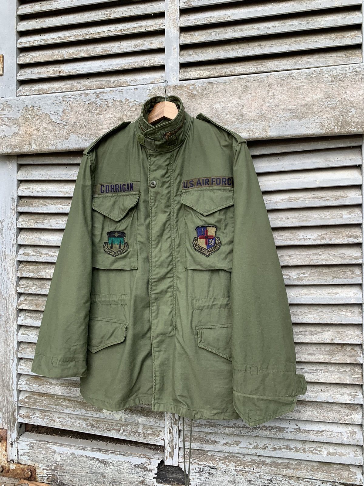 Vintage 🪖Vintage 80s USAF EXTREME COLD WEATHER MILITARY JACKET Size US M / EU 48-50 / 2 - 1 Thumbnail
