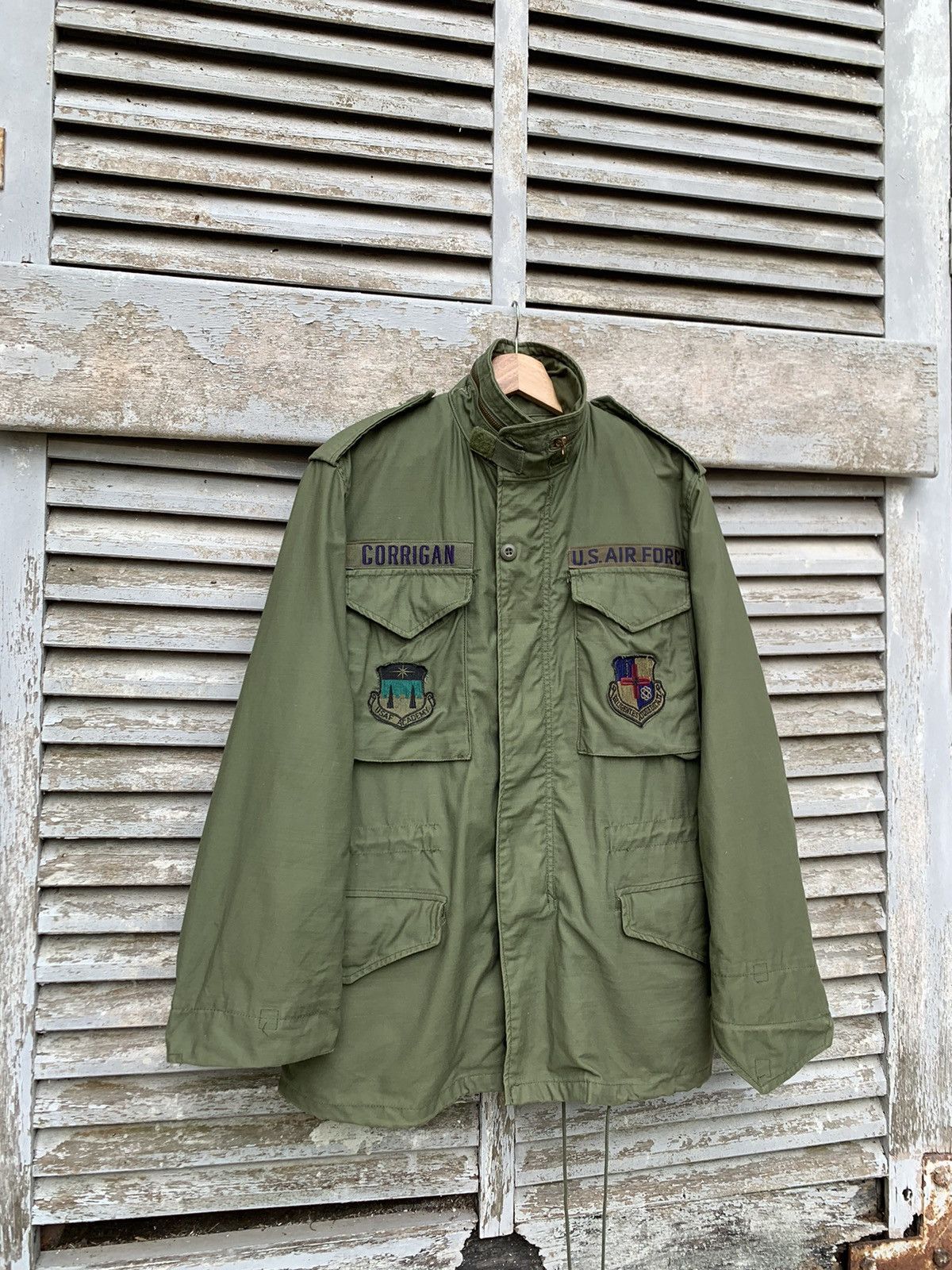 Vintage 🪖Vintage 80s USAF EXTREME COLD WEATHER MILITARY JACKET Size US M / EU 48-50 / 2 - 4 Thumbnail