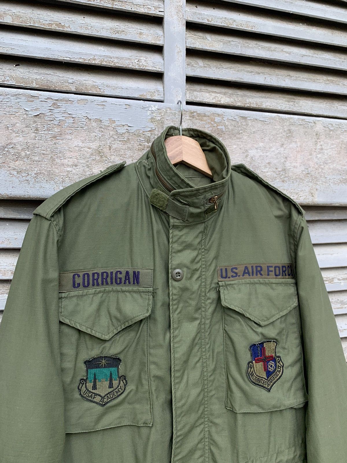 Vintage 🪖Vintage 80s USAF EXTREME COLD WEATHER MILITARY JACKET Size US M / EU 48-50 / 2 - 5 Thumbnail
