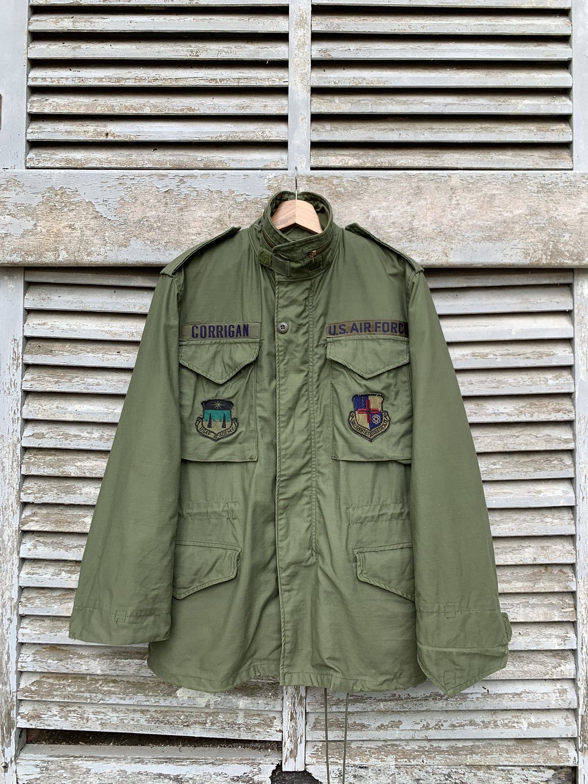 Vintage 🪖Vintage 80s USAF EXTREME COLD WEATHER MILITARY JACKET Size US M / EU 48-50 / 2 - 2 Thumbnail