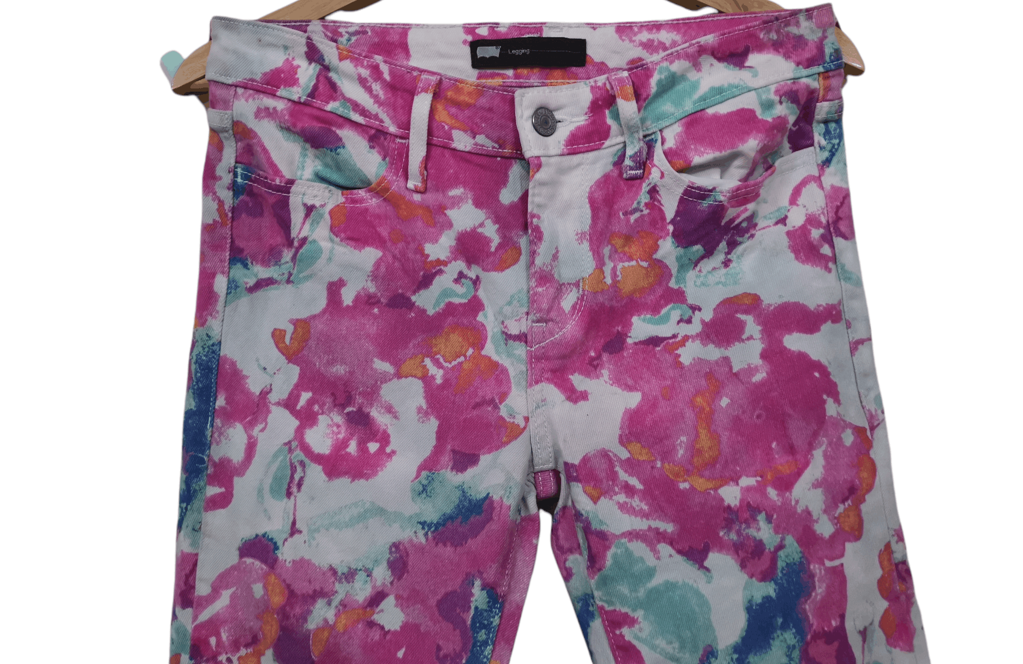 Levi's Rare 90's Levis Multicolor Tie-Dye Jeans Size US 29 - 7 Thumbnail