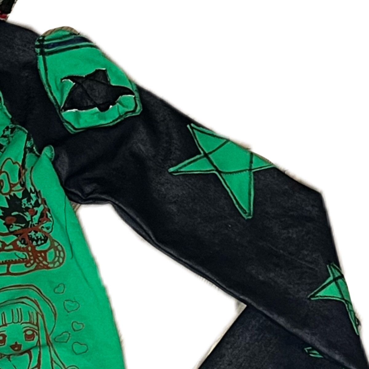 Designer Basedbich clown inspired extendo sleeve sweatshirt Size US XXL / EU 58 / 5 - 6 Thumbnail