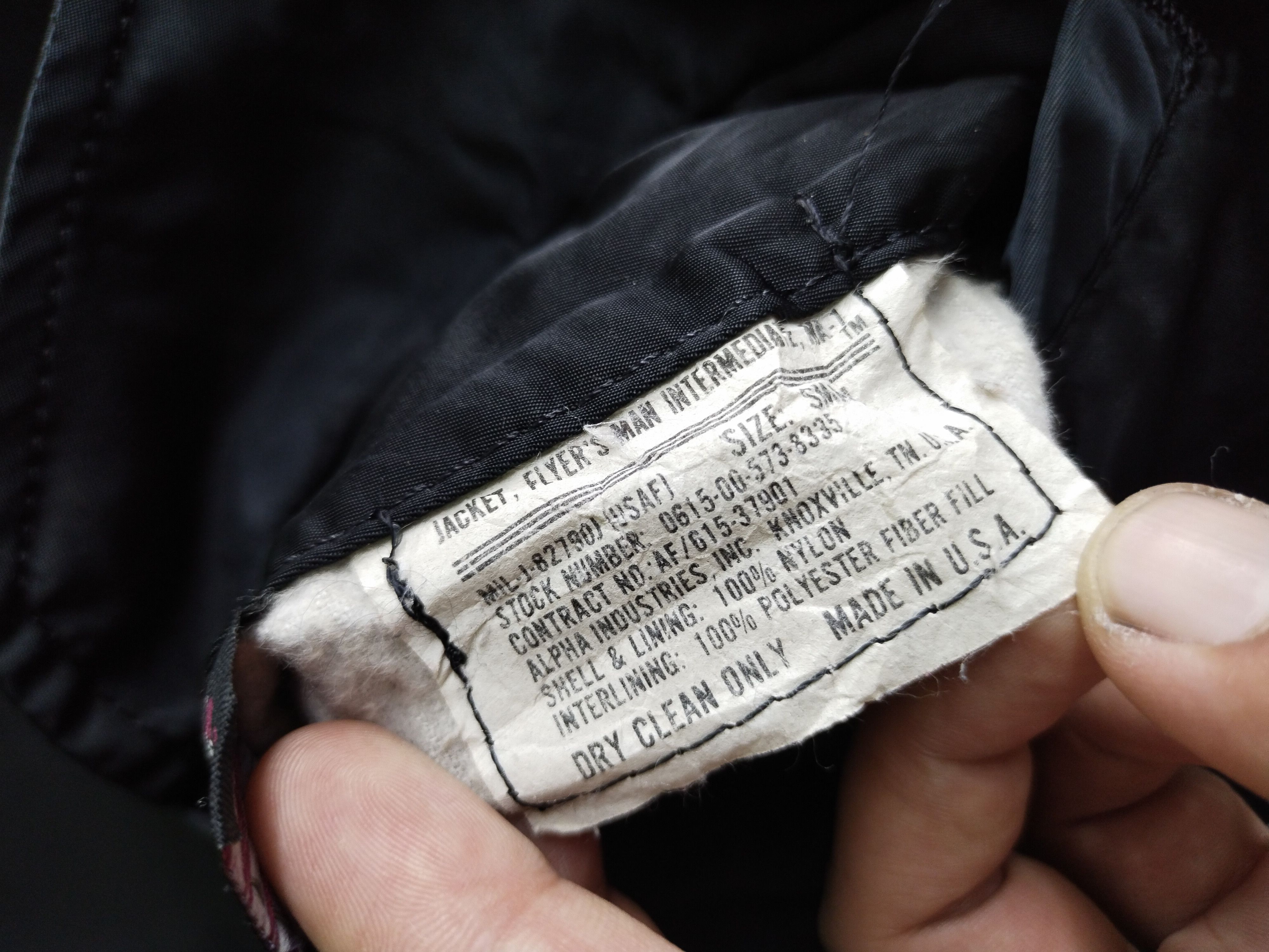 Buzz Rickson's VINTAGE B-ZERO SURF GANG EMBROIDERY ALPHA BOMBER JACKET Size US M / EU 48-50 / 2 - 13 Thumbnail
