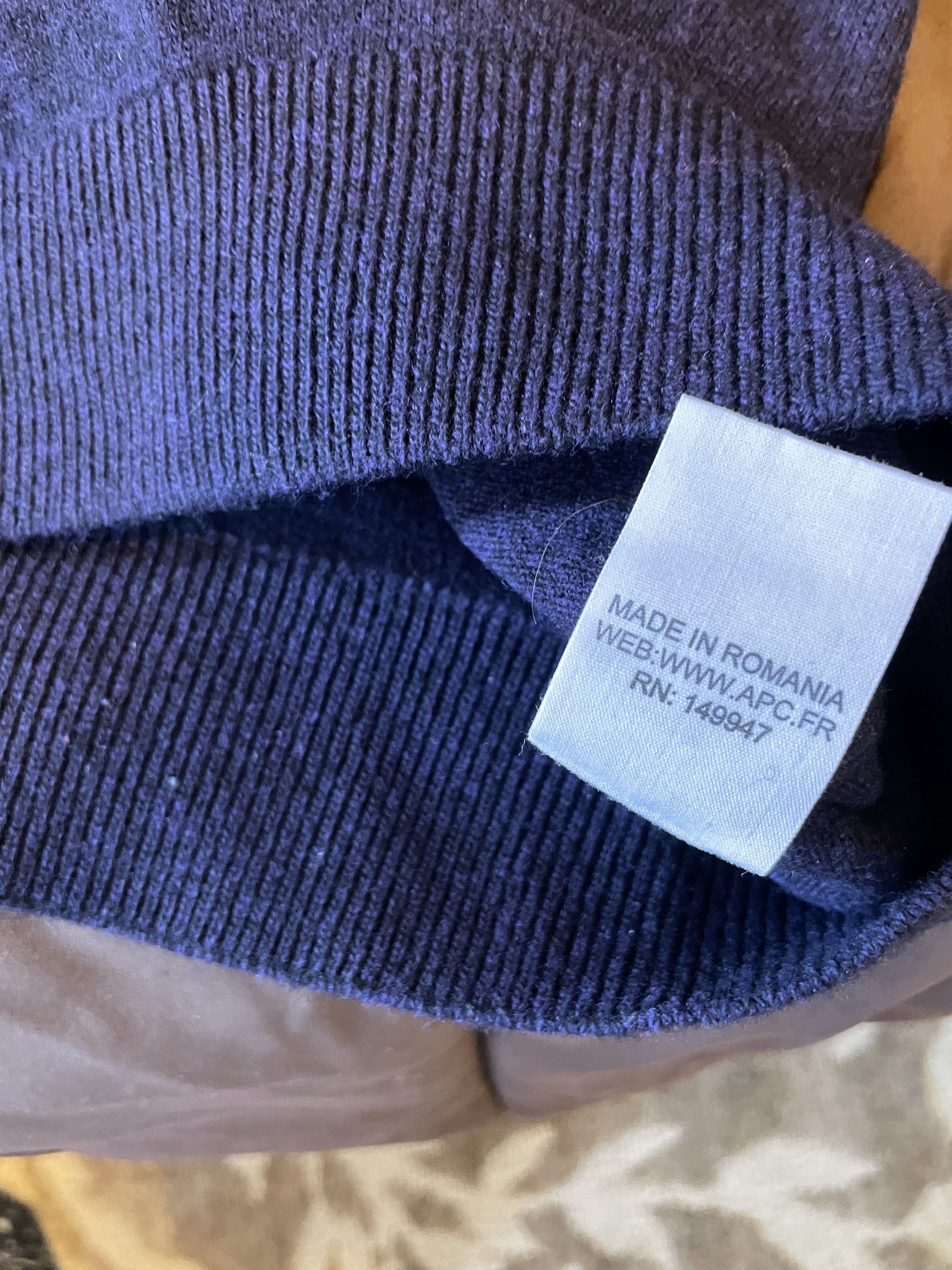 A.P.C. Ryan Wool and Cashmere-Blend Rollneck Turtle neck Sweater Size US S / EU 44-46 / 1 - 17 Thumbnail