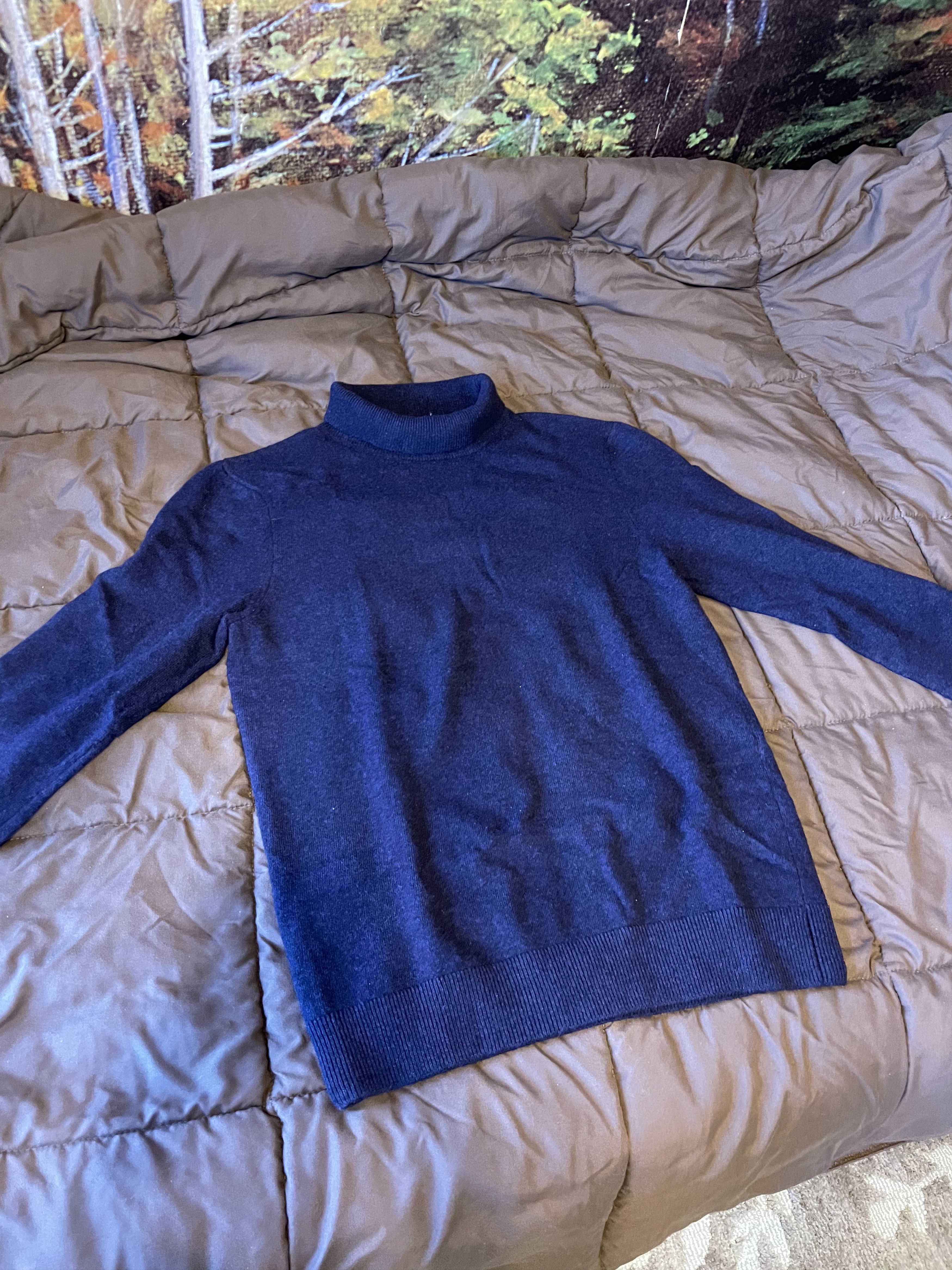 A.P.C. Ryan Wool and Cashmere-Blend Rollneck Turtle neck Sweater Size US S / EU 44-46 / 1 - 7 Thumbnail