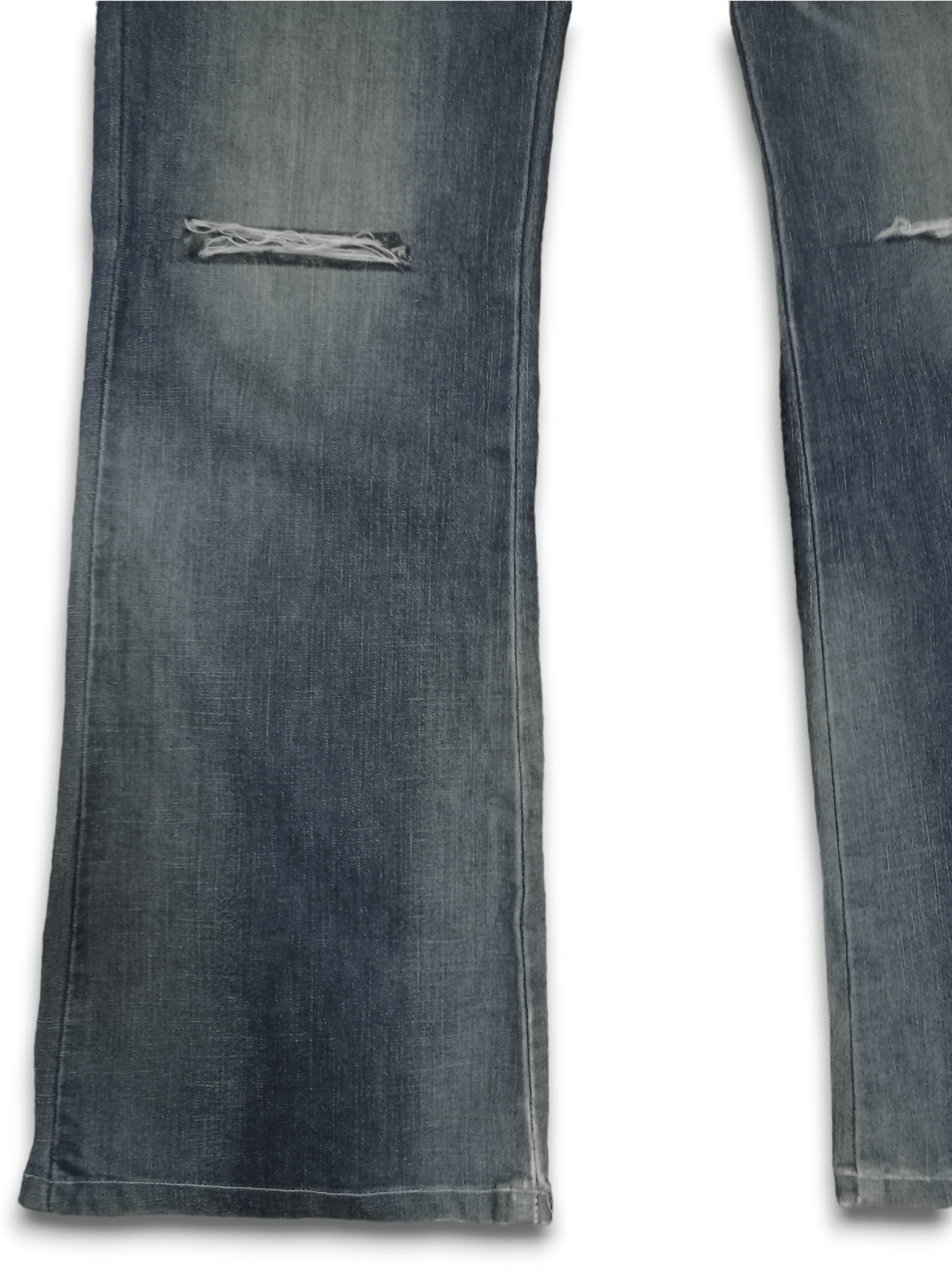 Japanese Brand Vintages Japanese Brand Distressed Flare Jeans Size US 29 - 6 Thumbnail