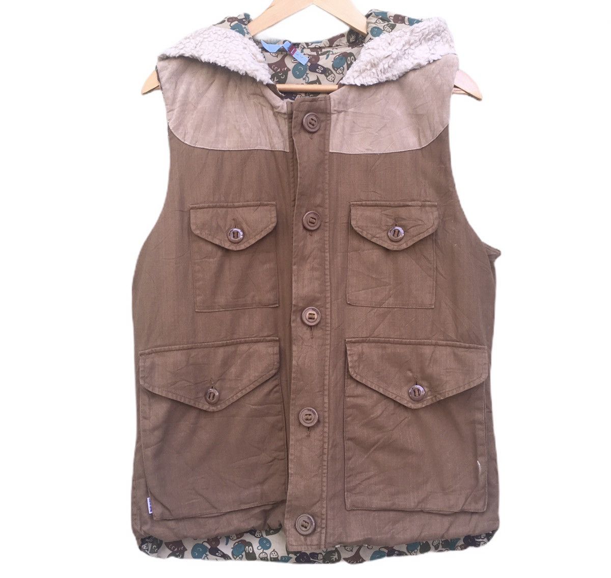 Issey Miyake × Japanese Brand × Seditionaries Ne-net By Issey Miyake Sherpa Vest Size US M / EU 48-50 / 2 - 1 Thumbnail