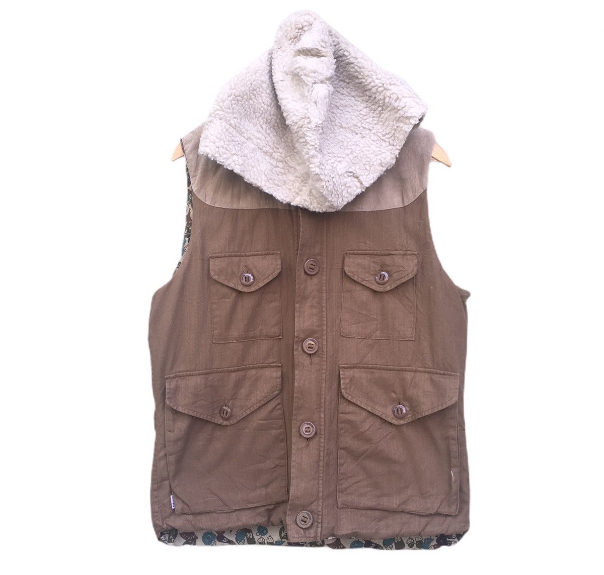 Issey Miyake × Japanese Brand × Seditionaries Ne-net By Issey Miyake Sherpa Vest Size US M / EU 48-50 / 2 - 2 Thumbnail