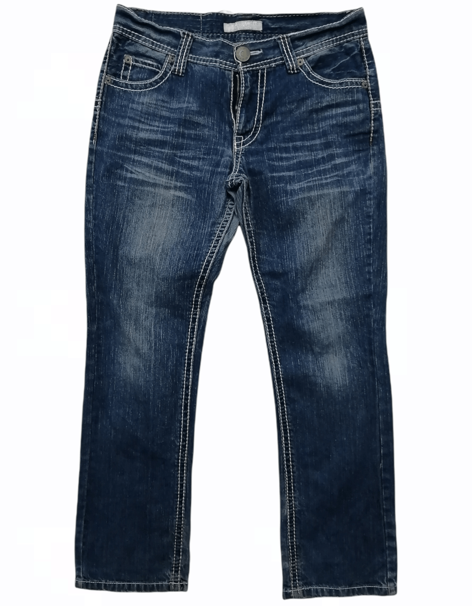 Japanese Brand Blue Moon Blue Lower Rise Jeans Size US 34 / EU 50 - 3 Thumbnail