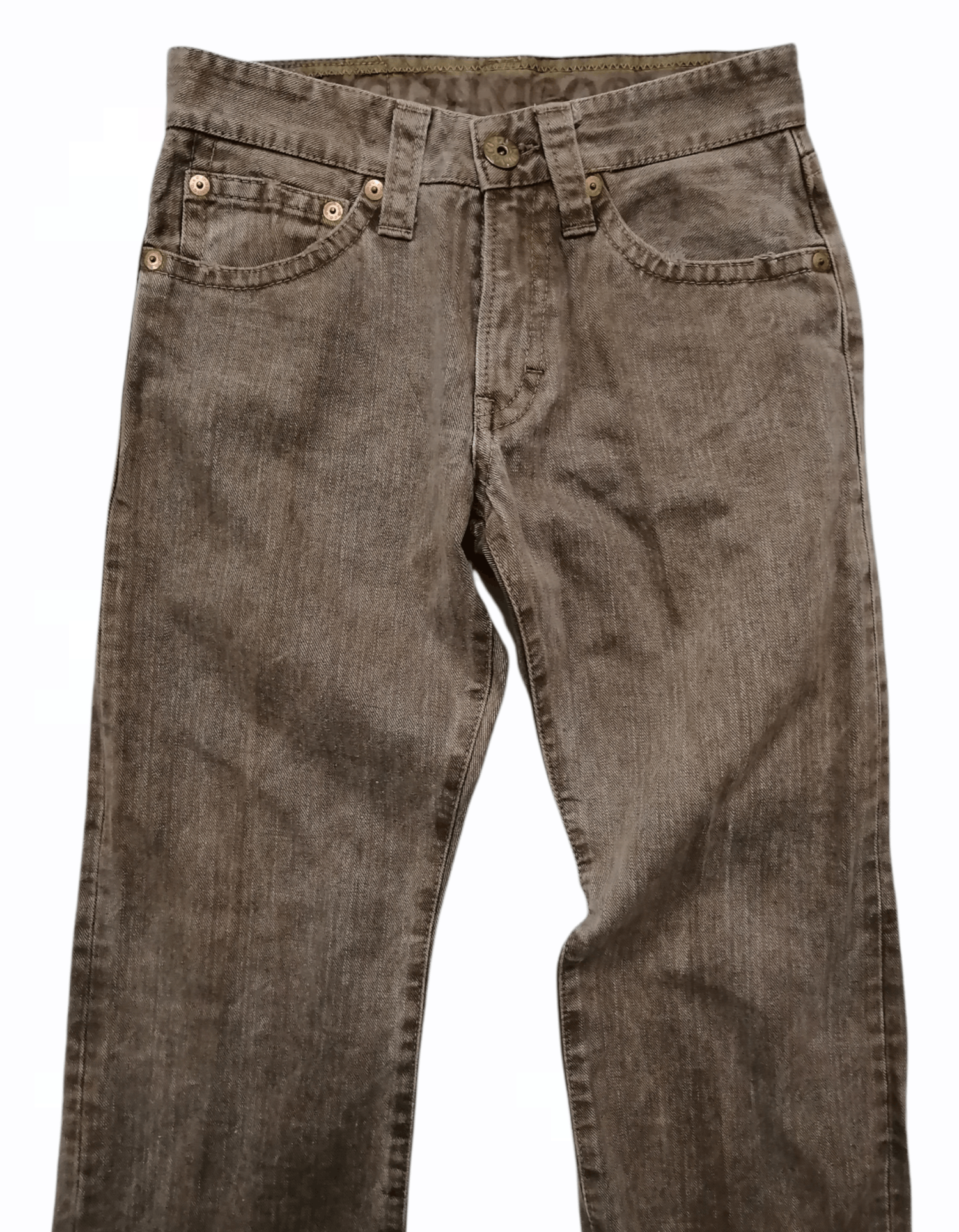 Japanese Brand Cocolulu Japanese Low Rise Back Painted Jeans Size US 30 / EU 46 - 2 Thumbnail